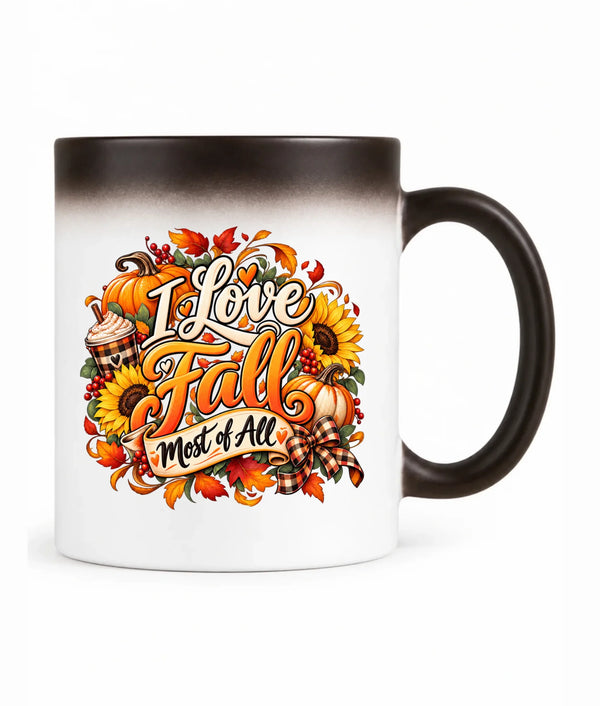 Kubek magiczny jesienny - I Love Fall Most of All II