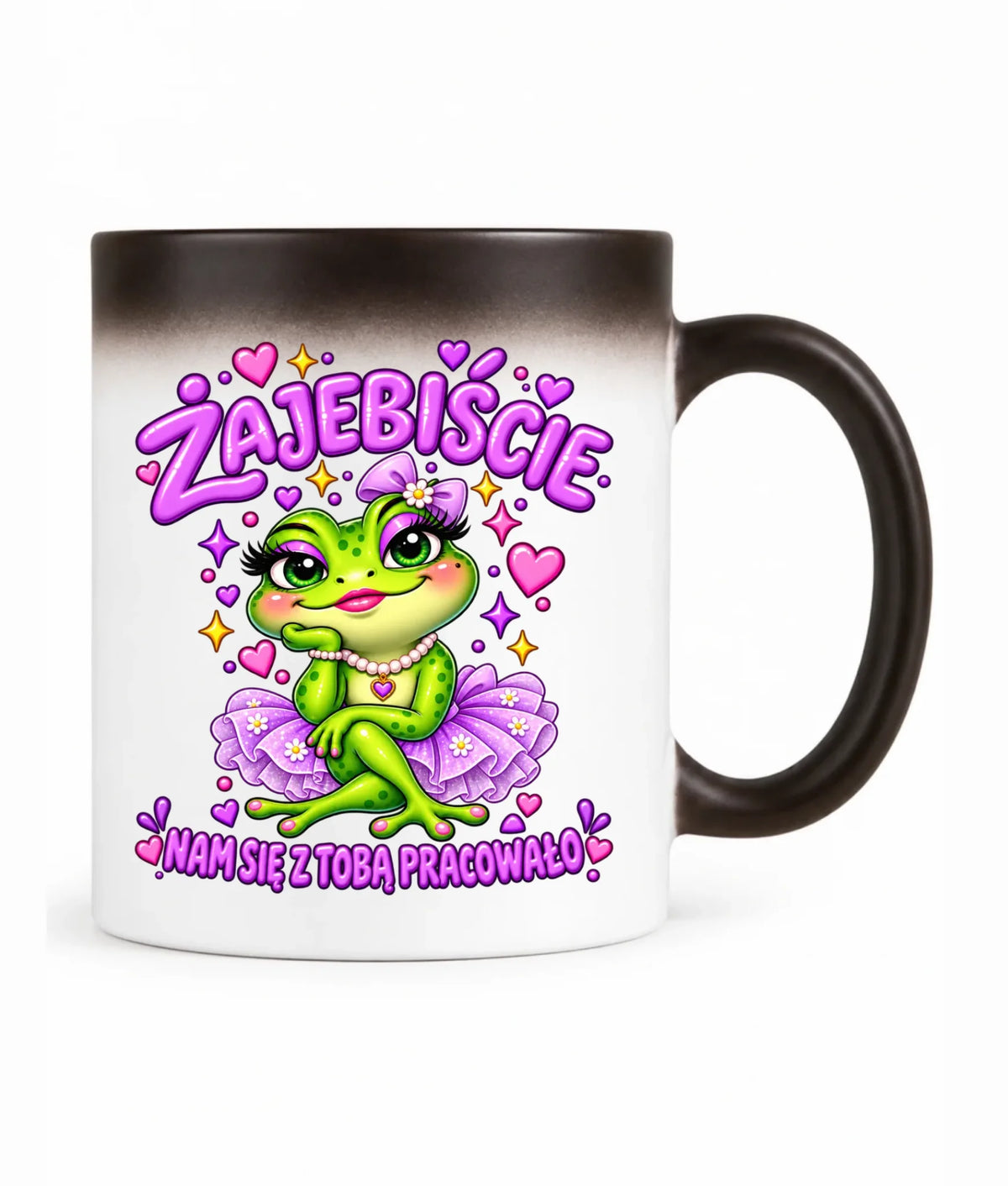 Kubek magiczny na odejście z pracy dla koleżanki - Żajebiście nam się pracowało