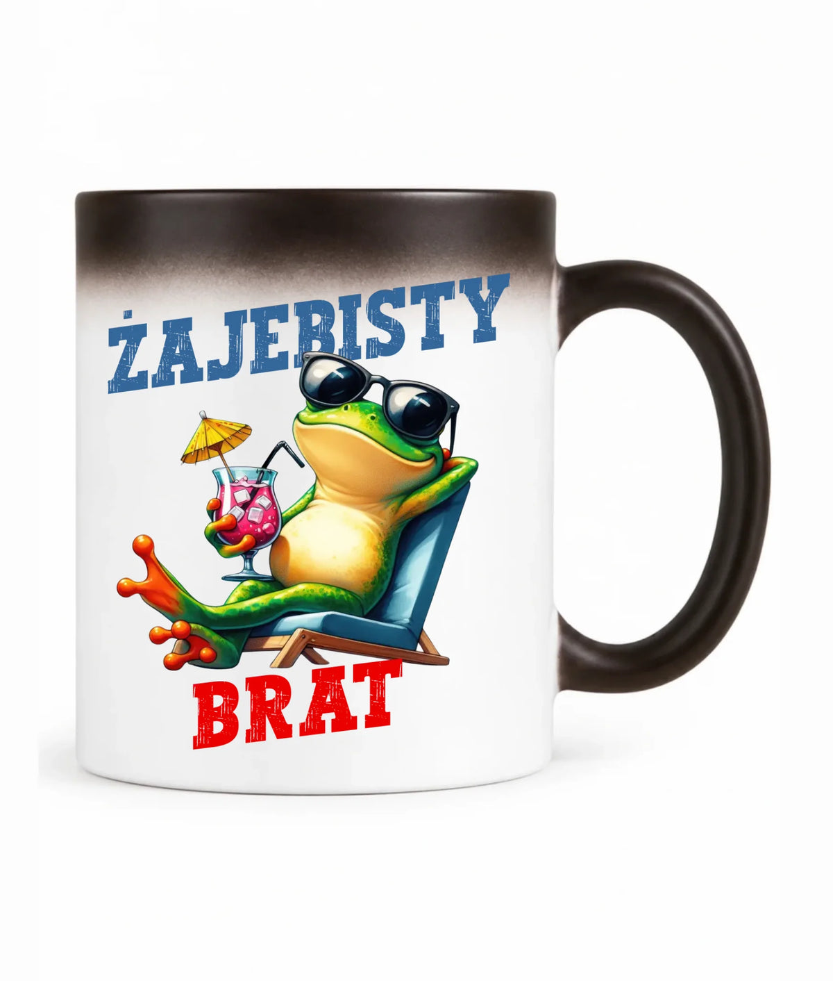 Kubek magiczny dla brata - Żajebisty Brat DB01