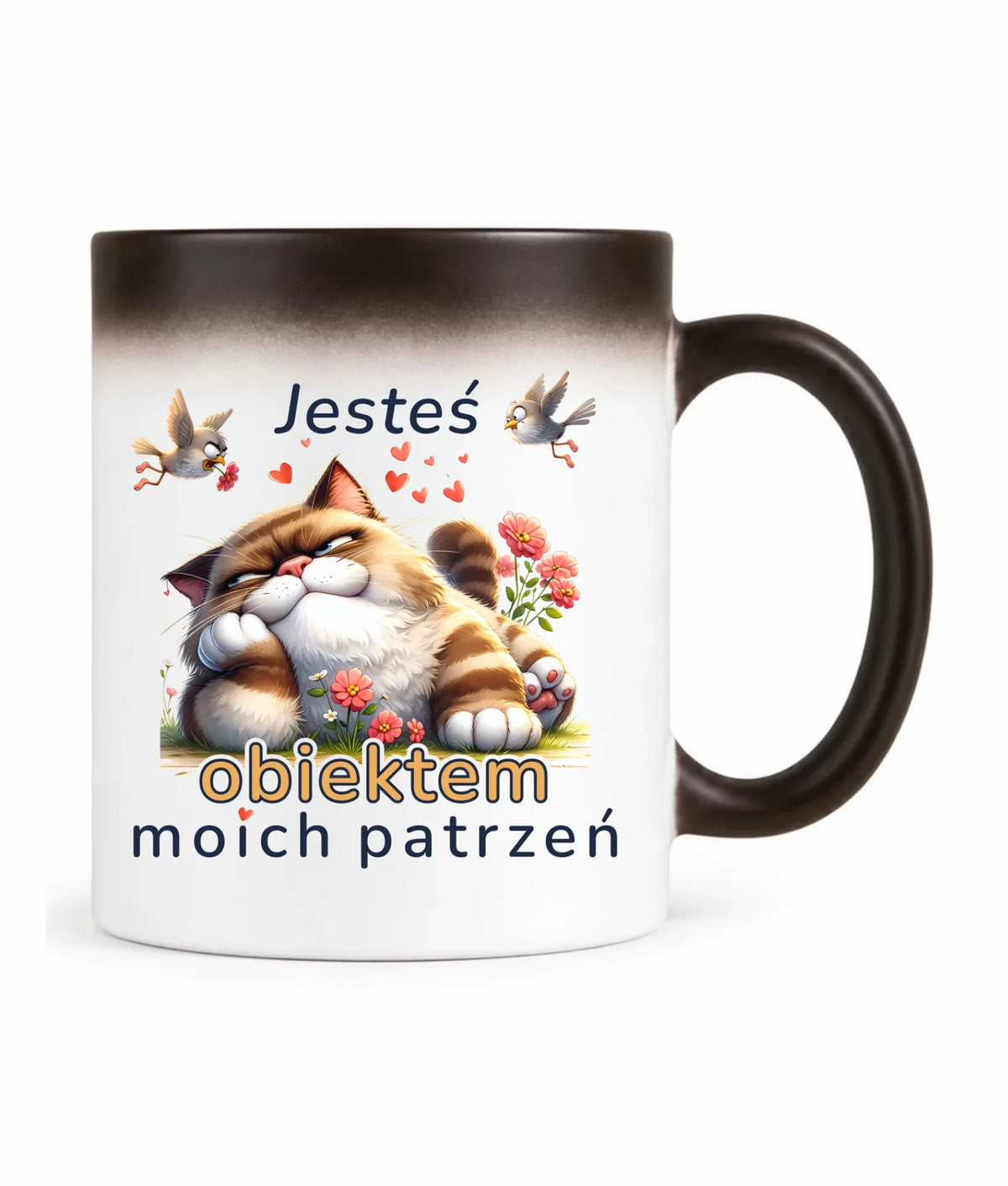 Kubek magiczny dla par - Jesteś obiektem moich patrzeń W68