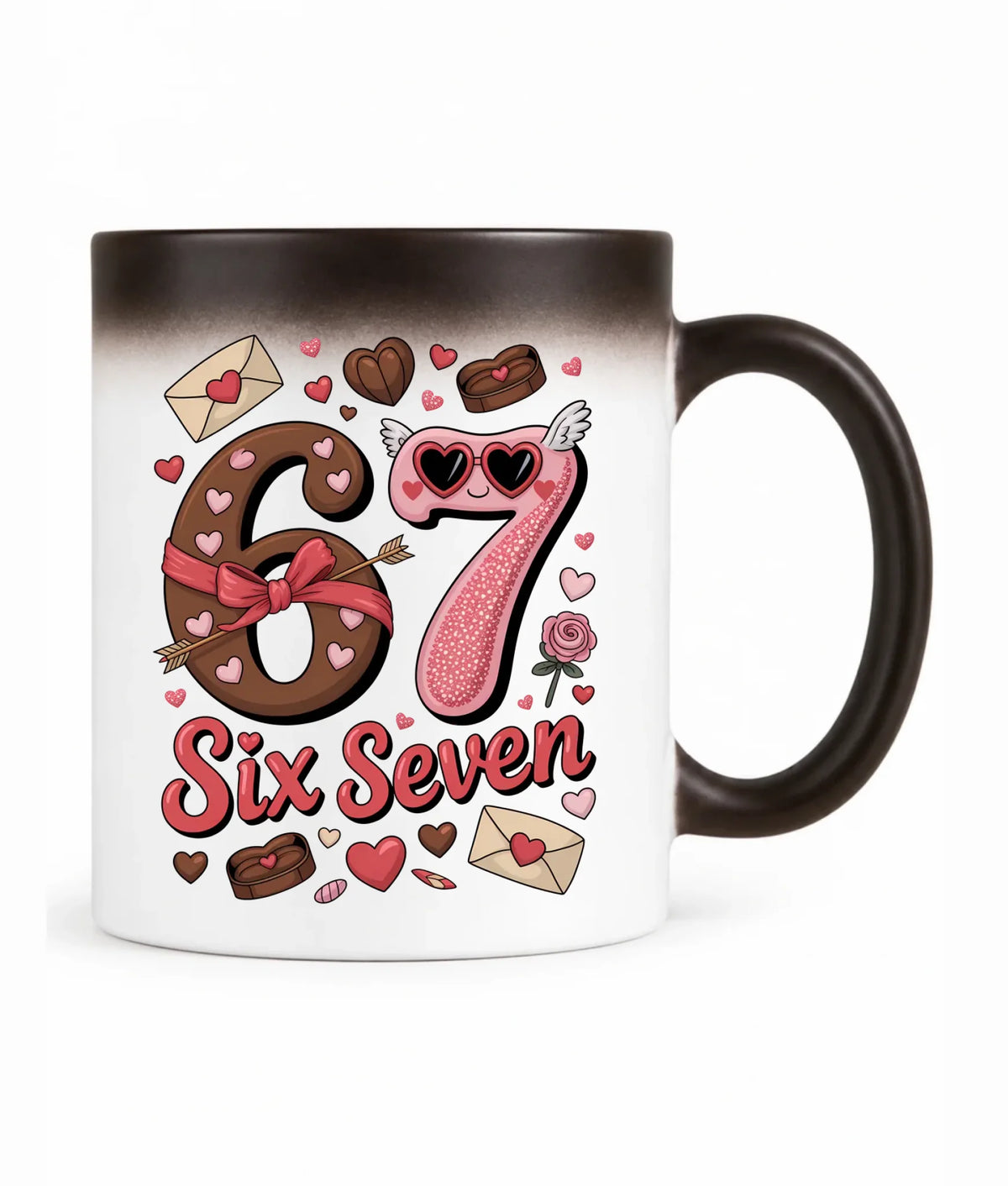 Kubek magiczny - Miłość Six Seven 67 W72