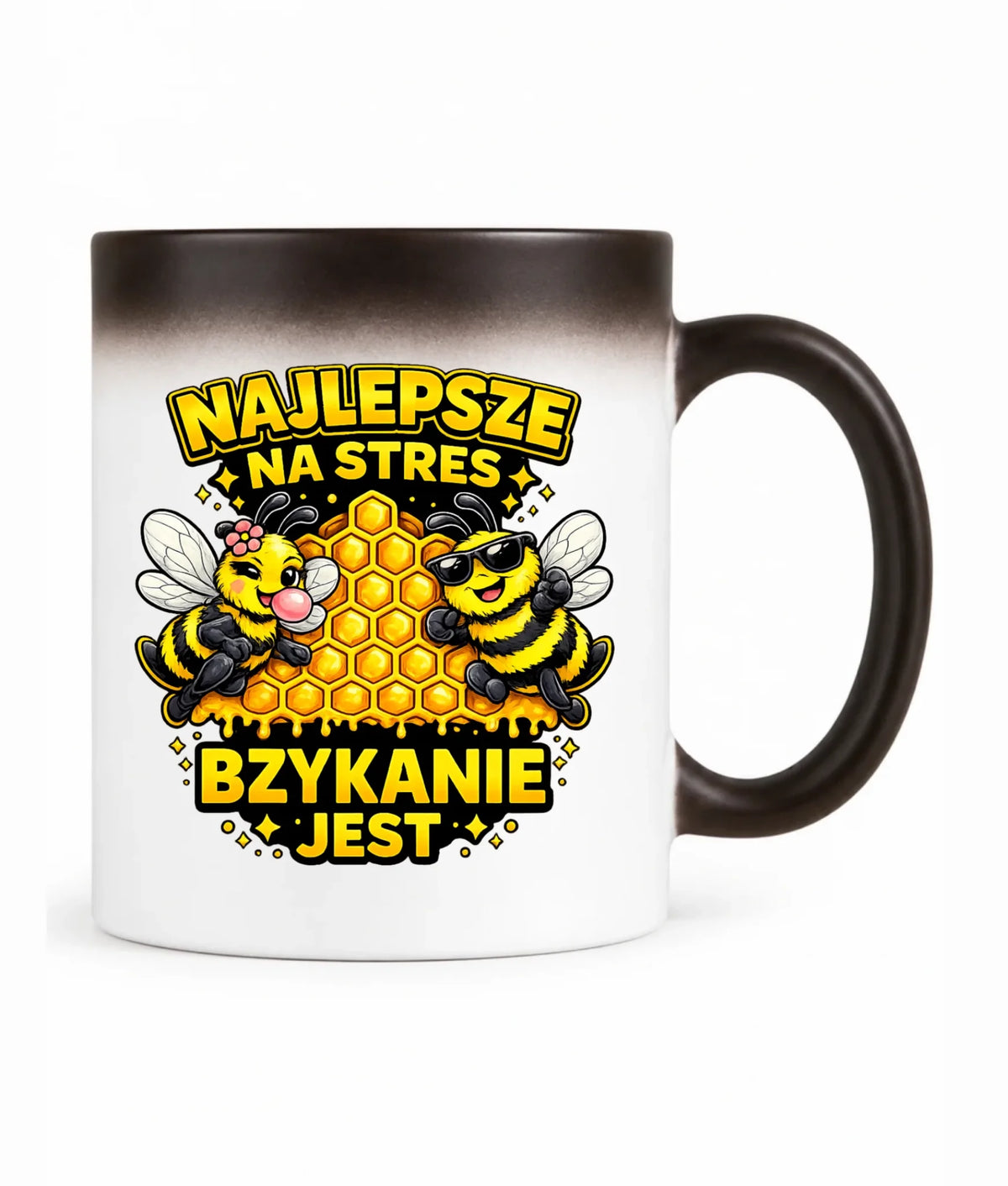 Kubek magiczny dla par - Najlepsze na stres bzykanie jest W79