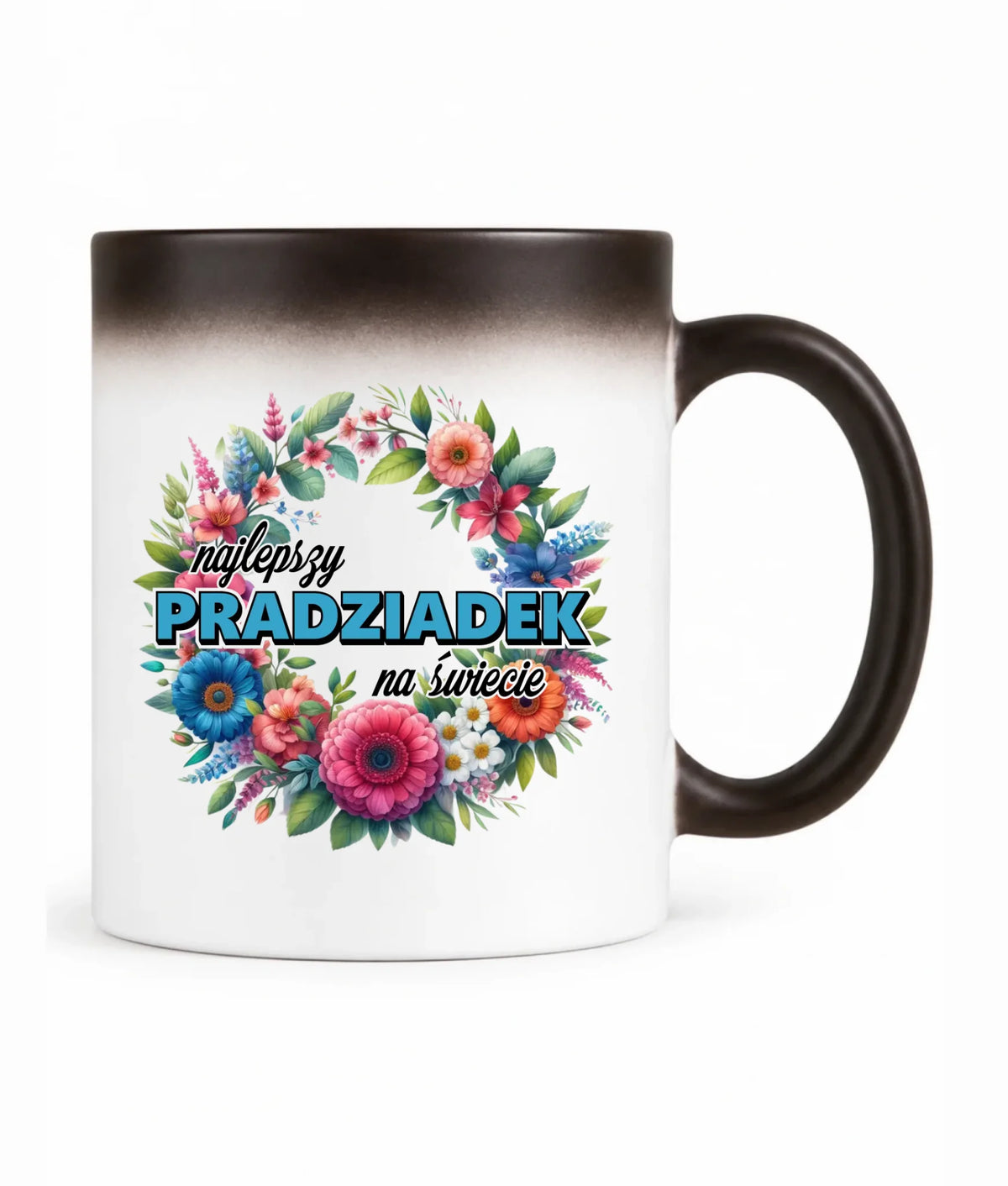 Kubek magiczny dla dziadka - Najlepszy pradziadek na świecie D45