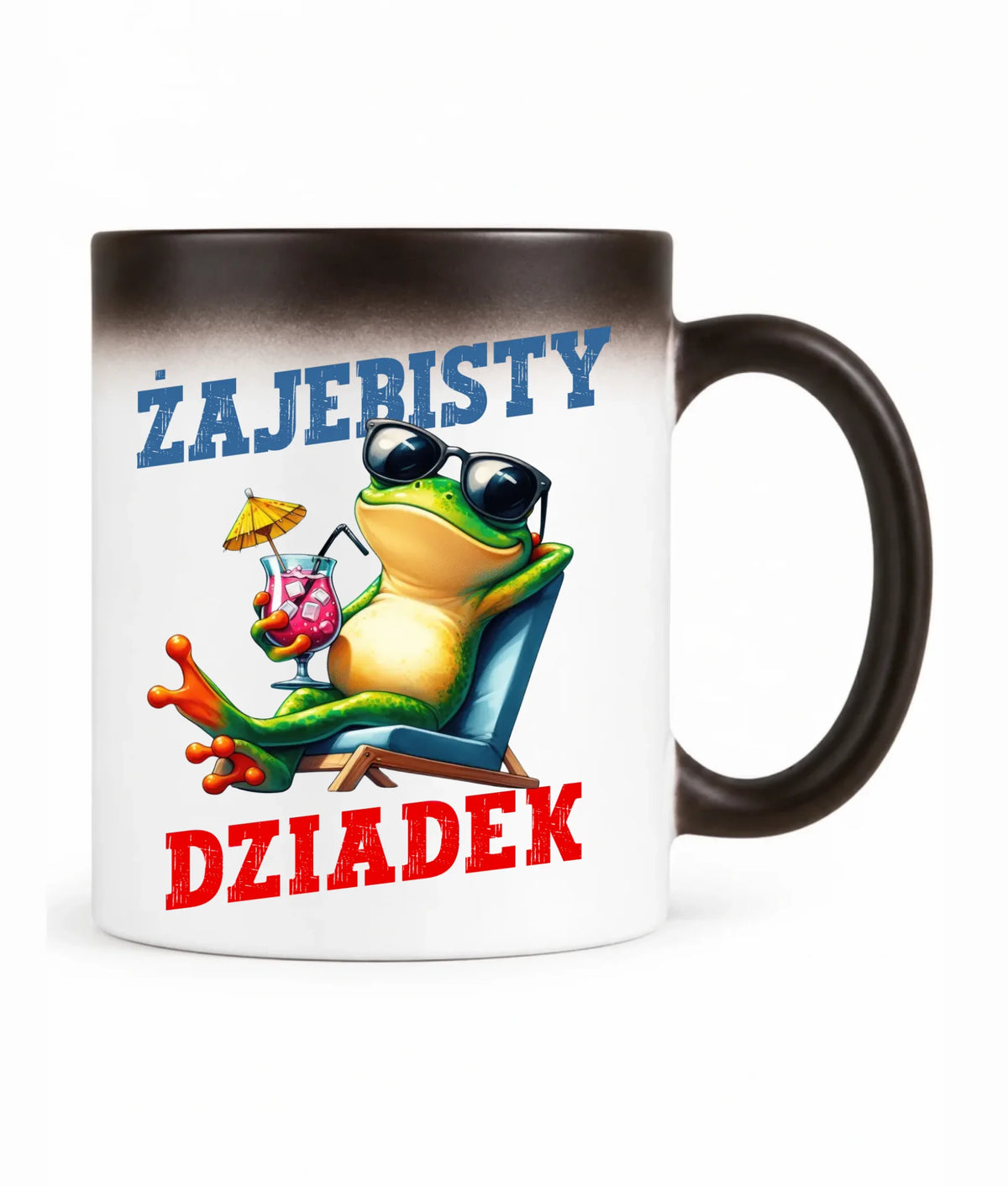Kubek magiczny dla dziadka - Żajebisty dziadek D27