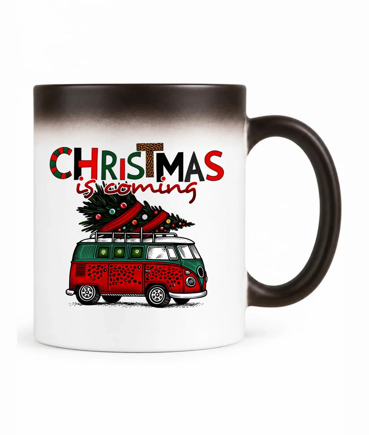 Kubek magiczny świąteczny - Kamper Christmas is coming BN42