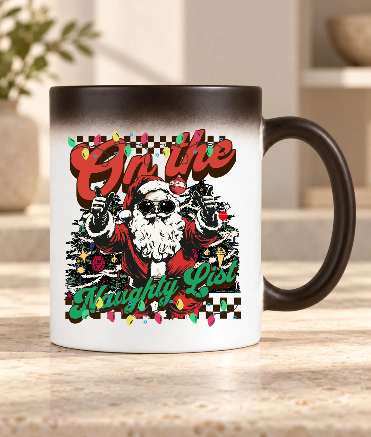 Kubek magiczny świąteczny - On the Naughty List BN50