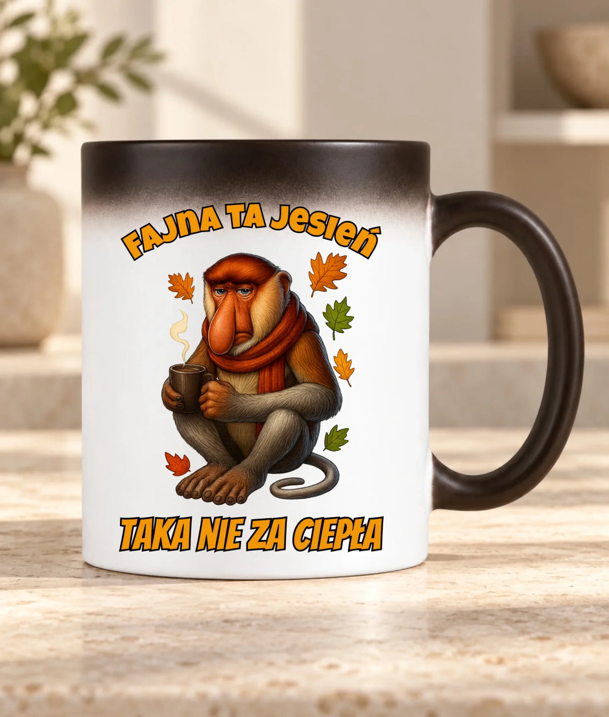 Kubek magiczny jesienny - Janusz Nosacz - Fajna ta jesień, taka nie za ciepła JS21