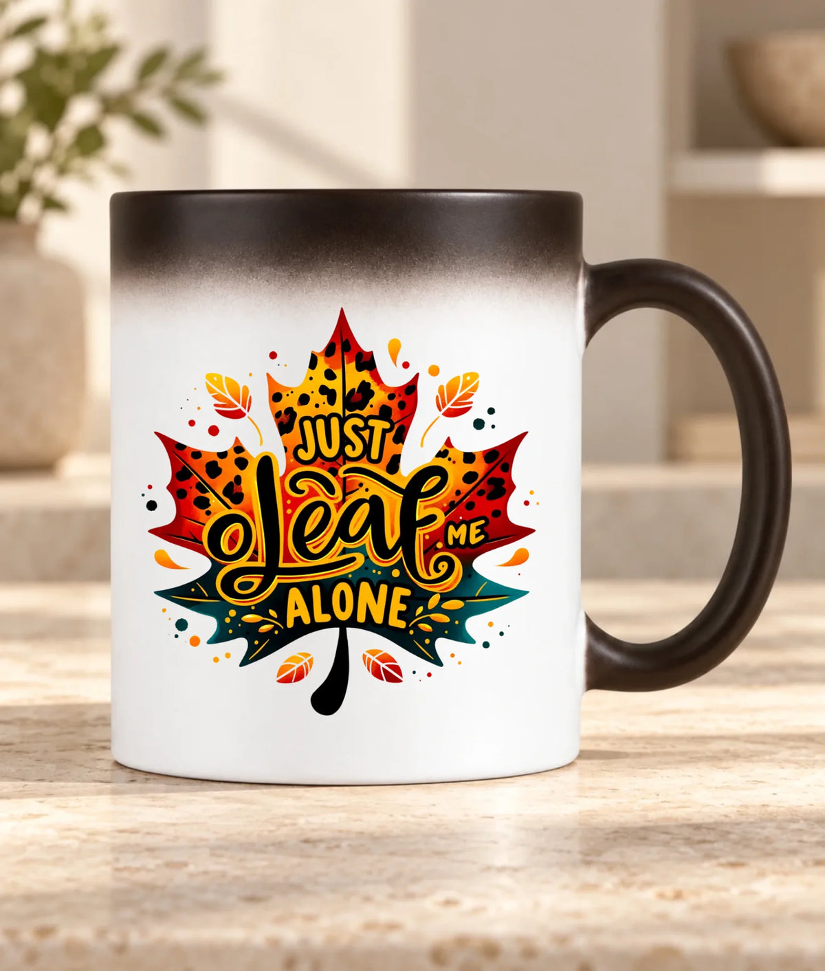 Kubek magiczny jesienny - Just leaf me alone JS22