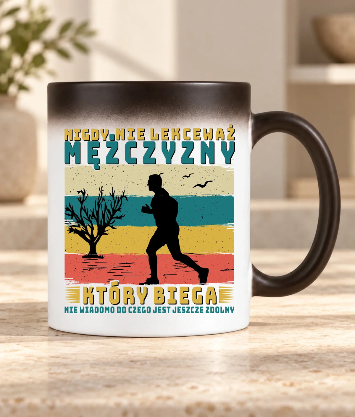 Kubek magiczny dla biegacza - Nigdy nie lekceważ HB03