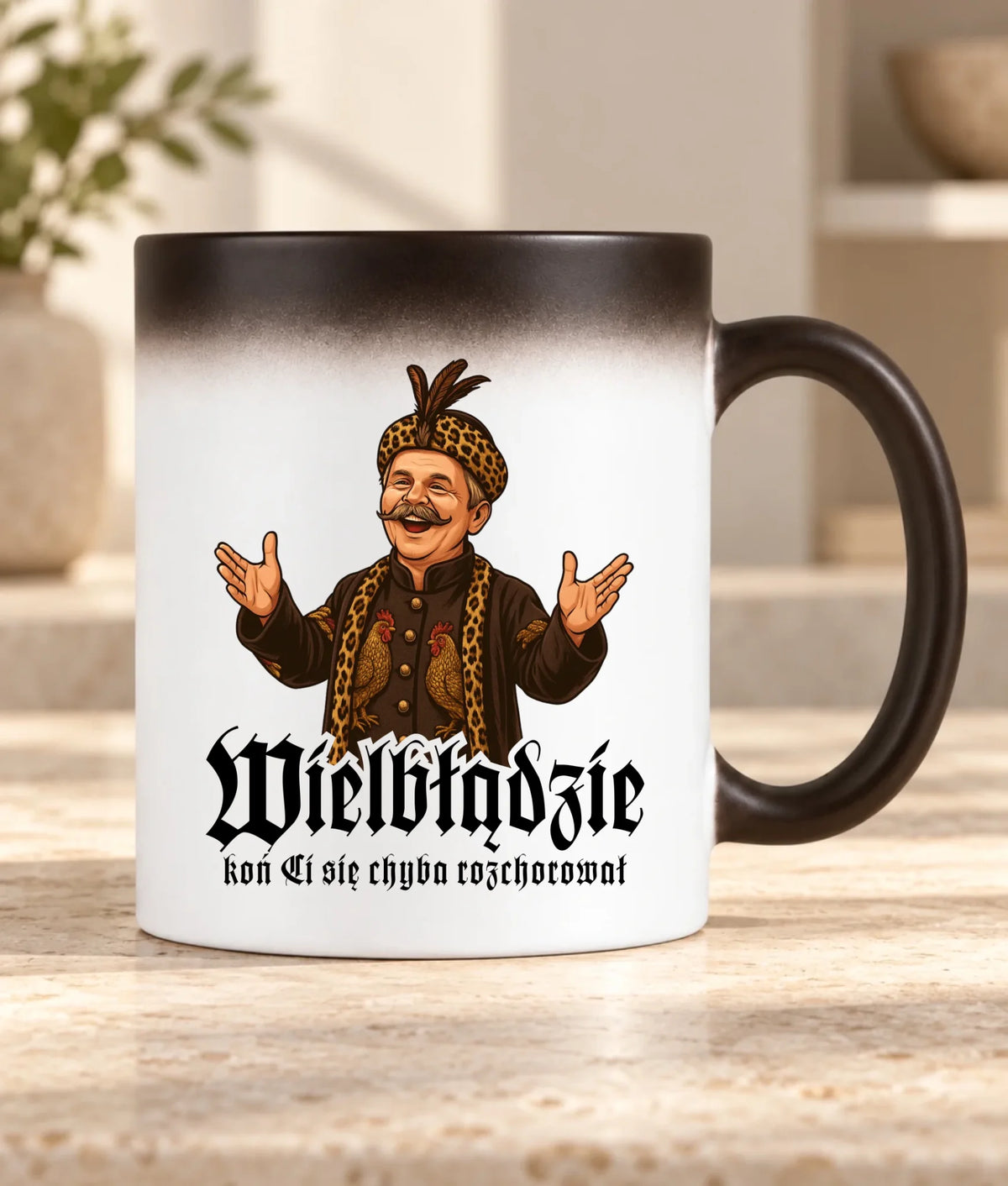 Kubek magiczny - Wielbłądzie, koń Ci się chyba rozchorował - dla fanów serialu 1670 H61
