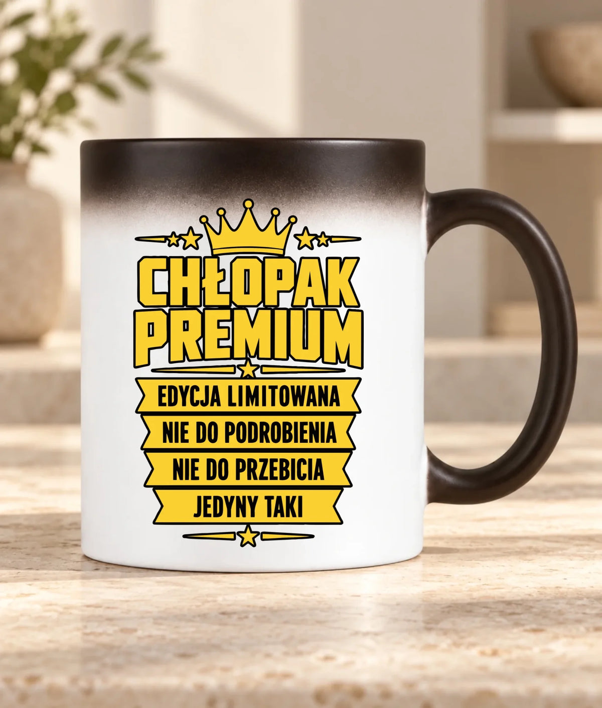 Kubek magiczny dla chłopaka - Chłopak Premium Edycja Limitowana