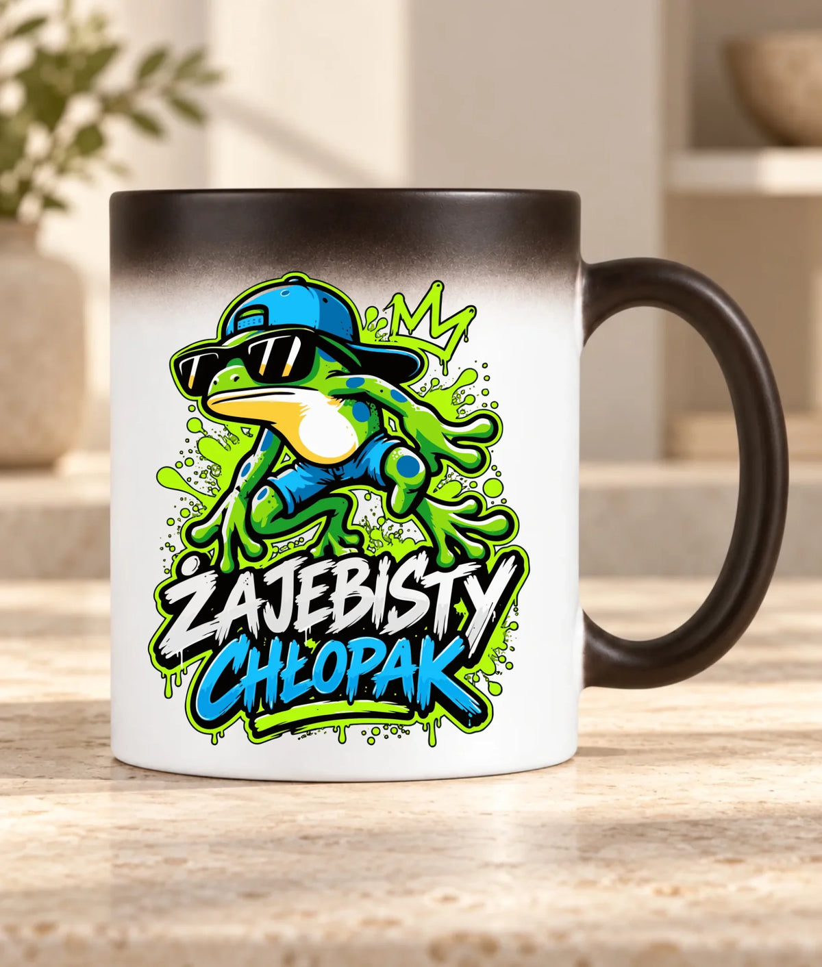 Kubek magiczny dla chłopaka - Żajebisty Chłopak