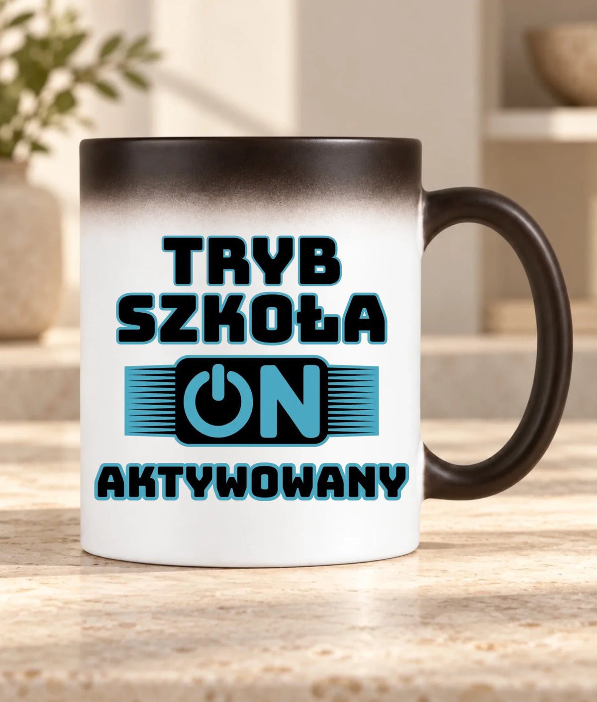 Kubek magiczny szkolny Tryb szkoła aktywowany SZ11
