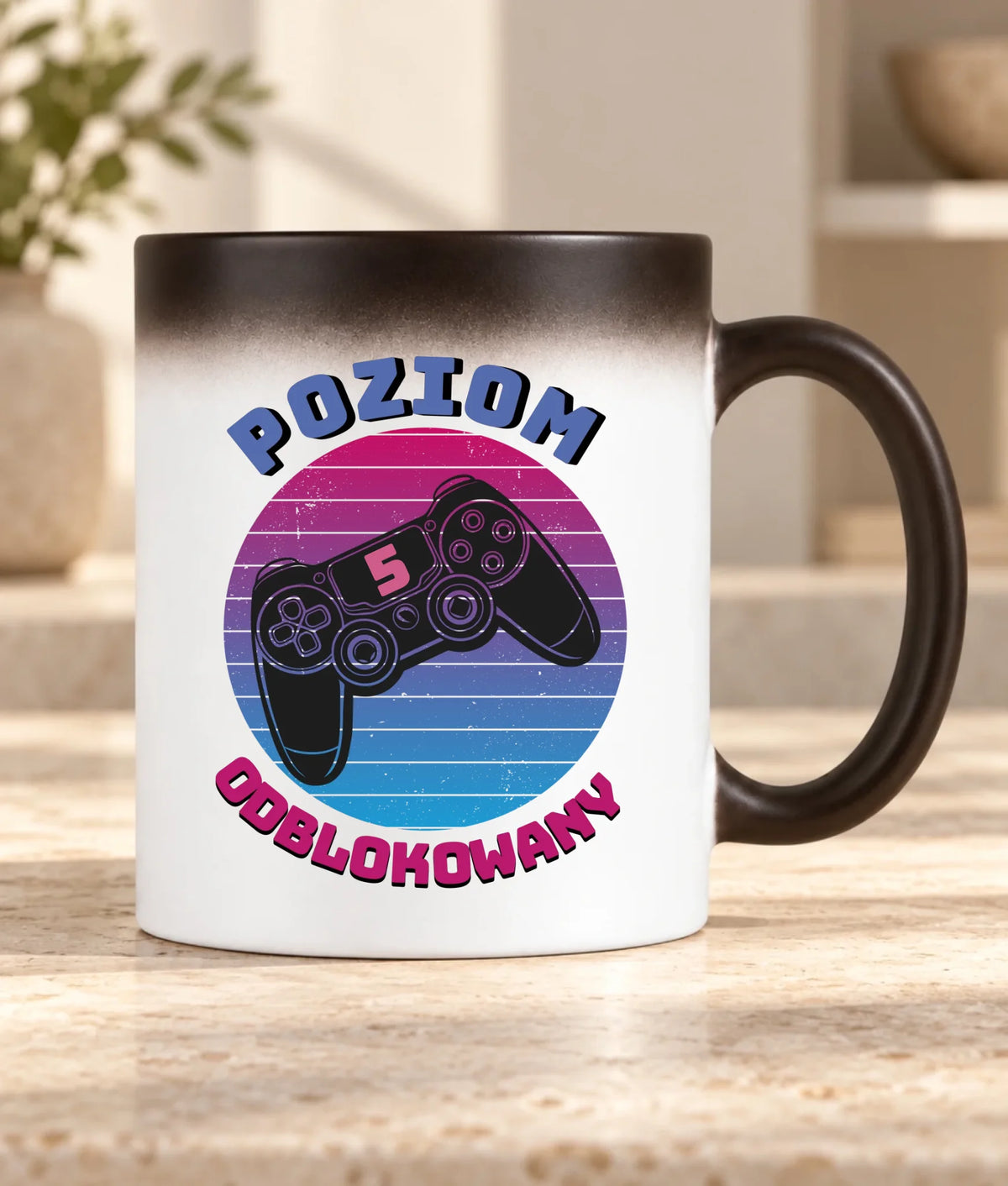 Kubek magiczny dla dziewczynki powrót do szkoły Poziom odblokowany SZ02