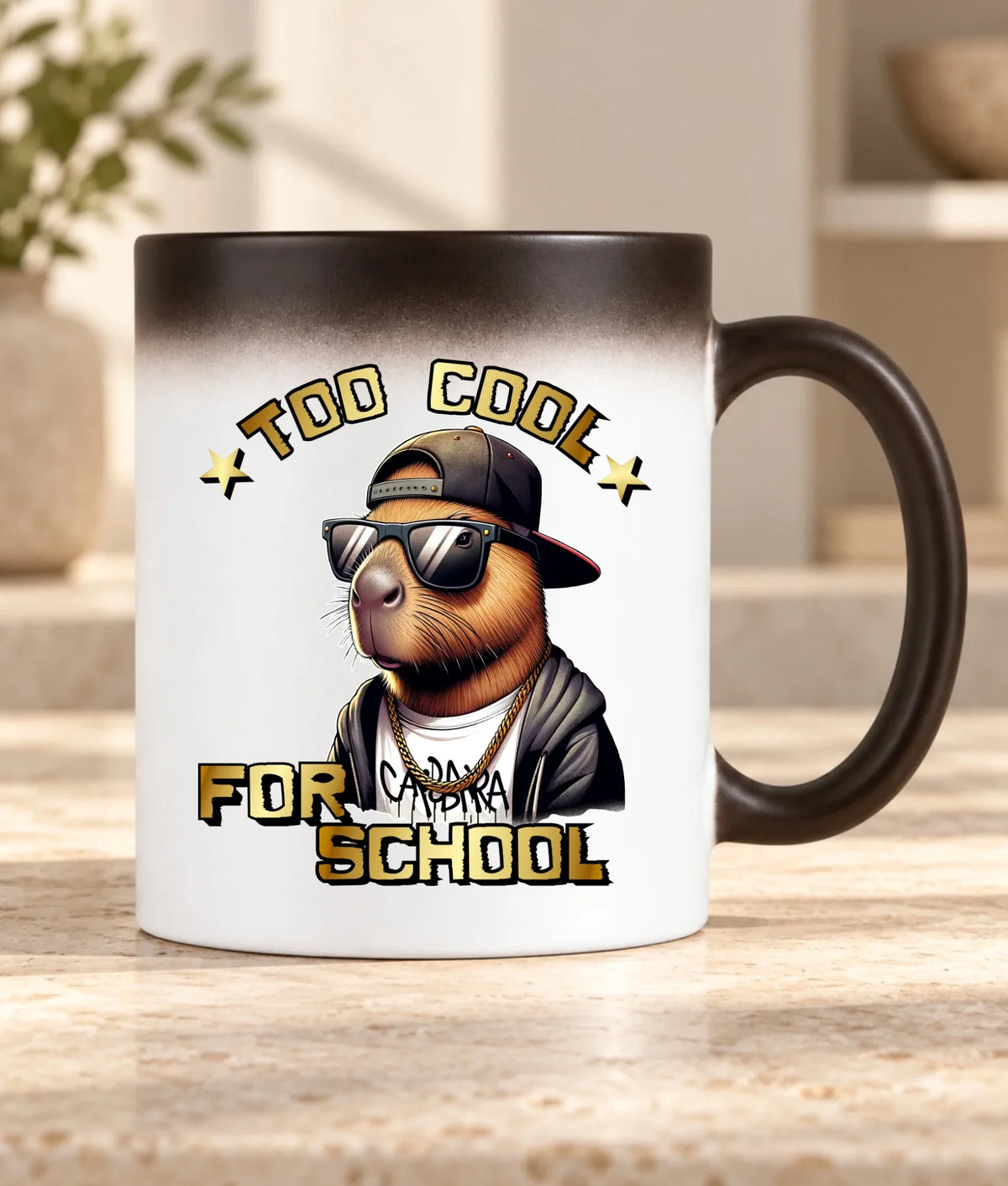 Kubek magiczny z kapibarą do szkoły Too cool SZ06
