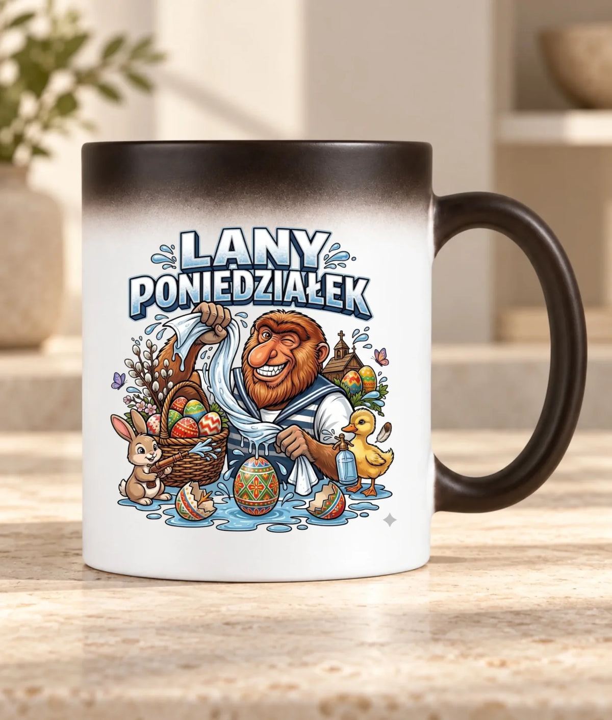 Kubek magiczny wielkanocny - Lany poniedziałek Janusz Nosacz WN38