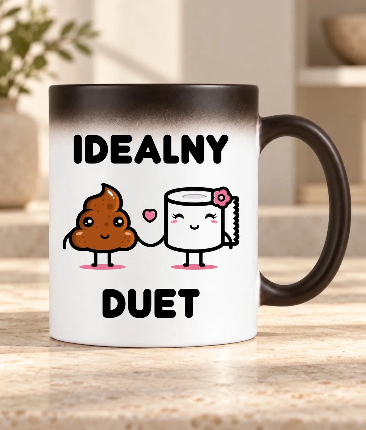 Kubek magiczny dla par -  Idealny Duet W92