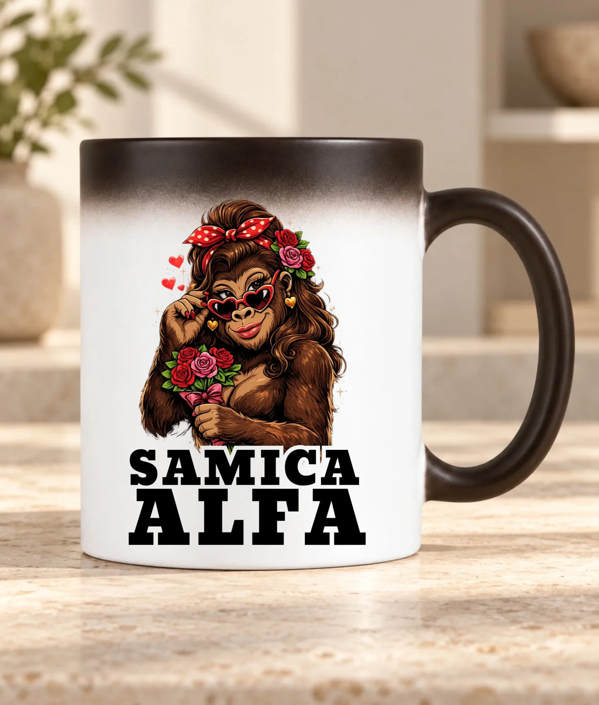 Kubek magiczny dla niej - Samica Alfa W75