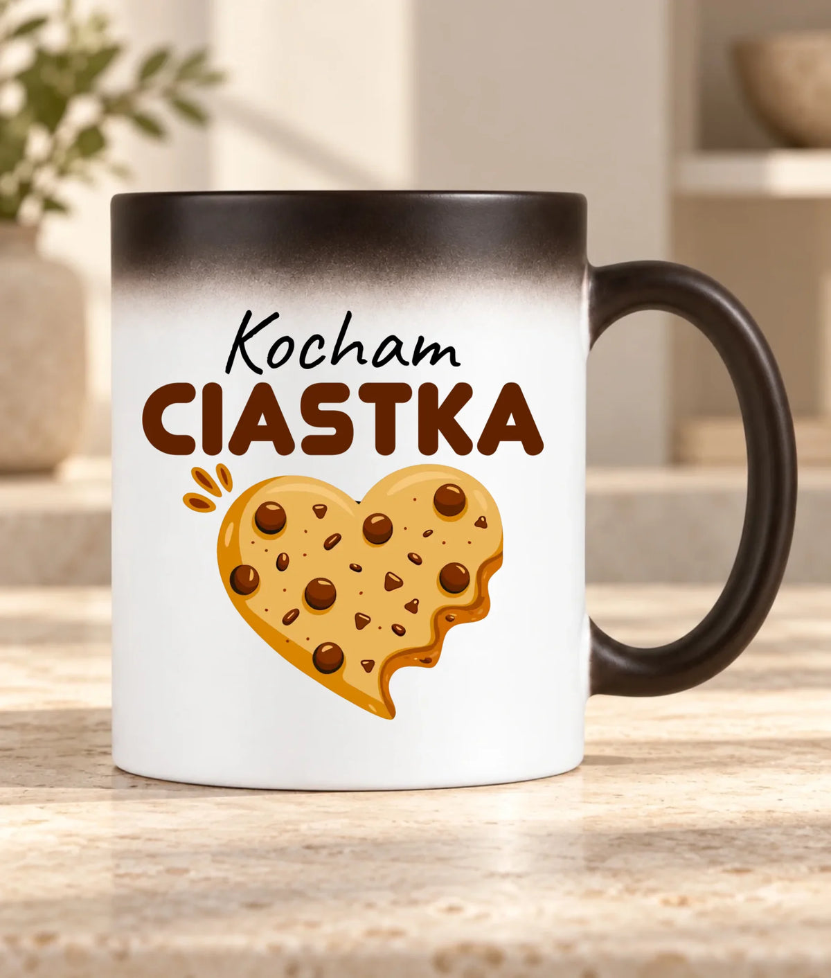 Kubek magiczny dla niej - Kocham Ciastka W53