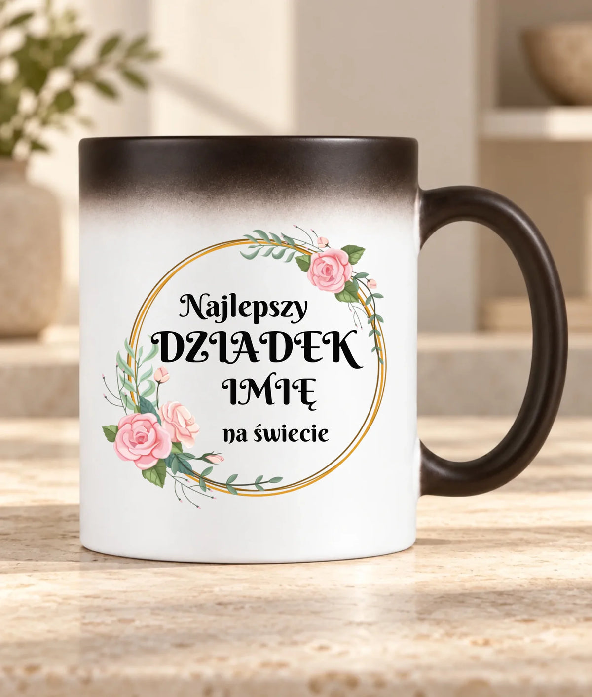 Kubek magiczny dla dziadka - Najlepszy dziadek na Świecie - personalizowany D04
