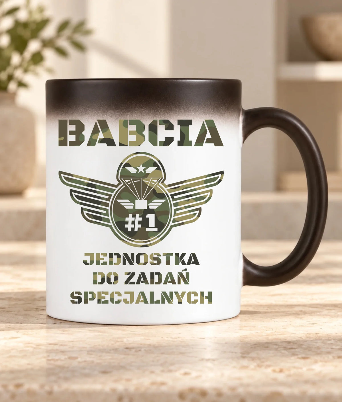 Kubek magiczny dla babci - Babcia jednostka do zadań specjalnych B31