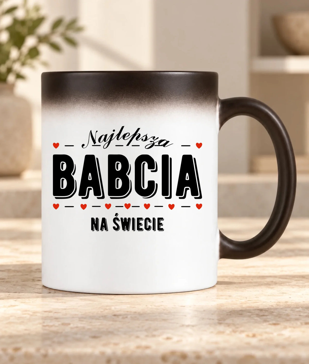 Kubek magiczny dla babci - Najlepsza babcia na świecie B23