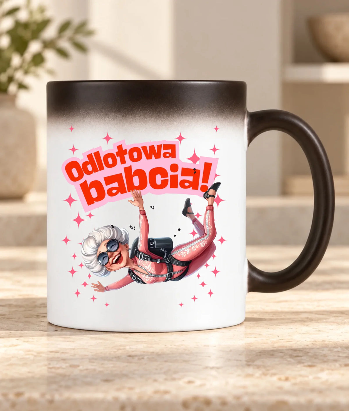 Kubek magiczny dla babci - Odlotowa babcia B28