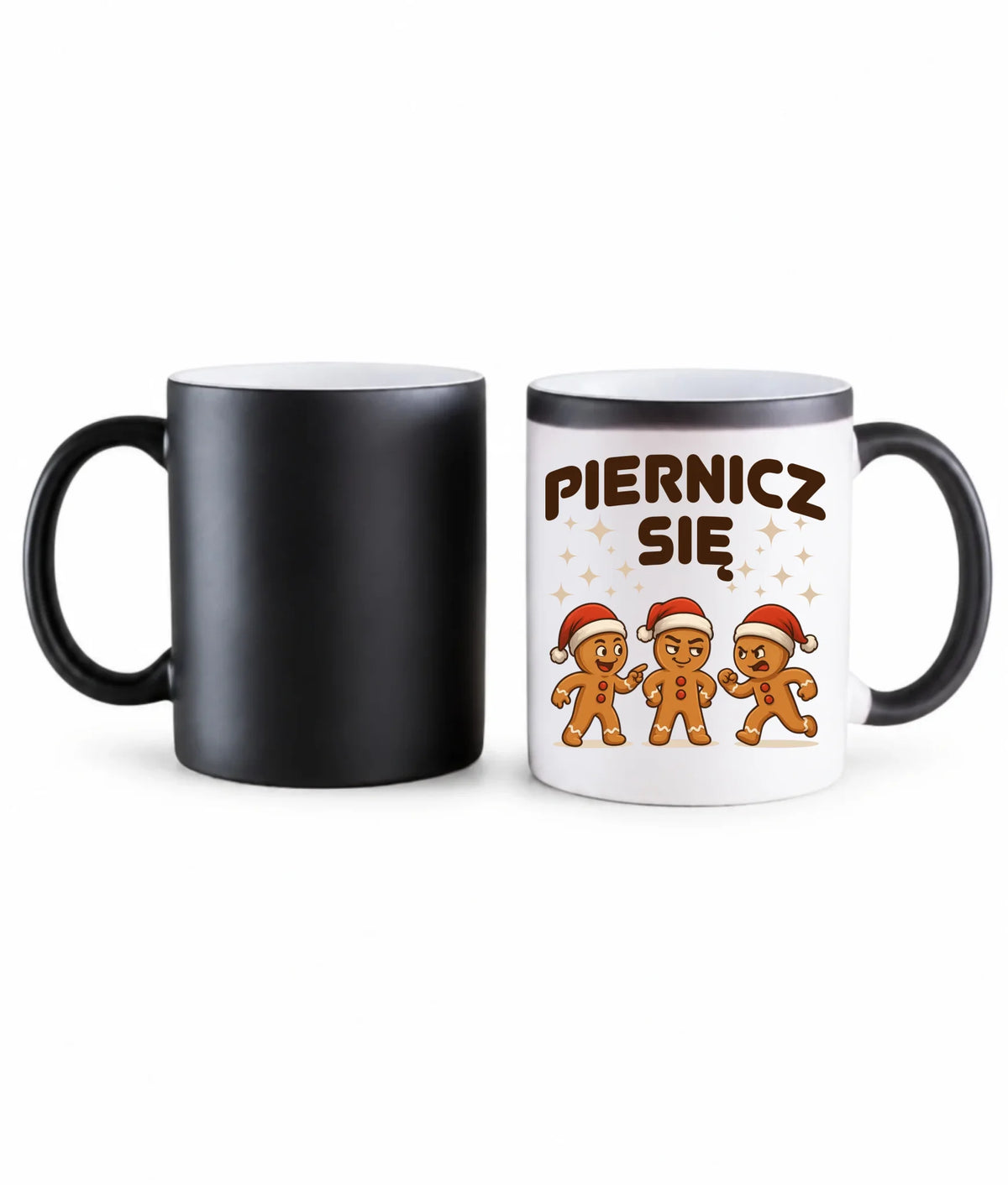 Kubek magiczny świąteczny - Piernicz się BN149