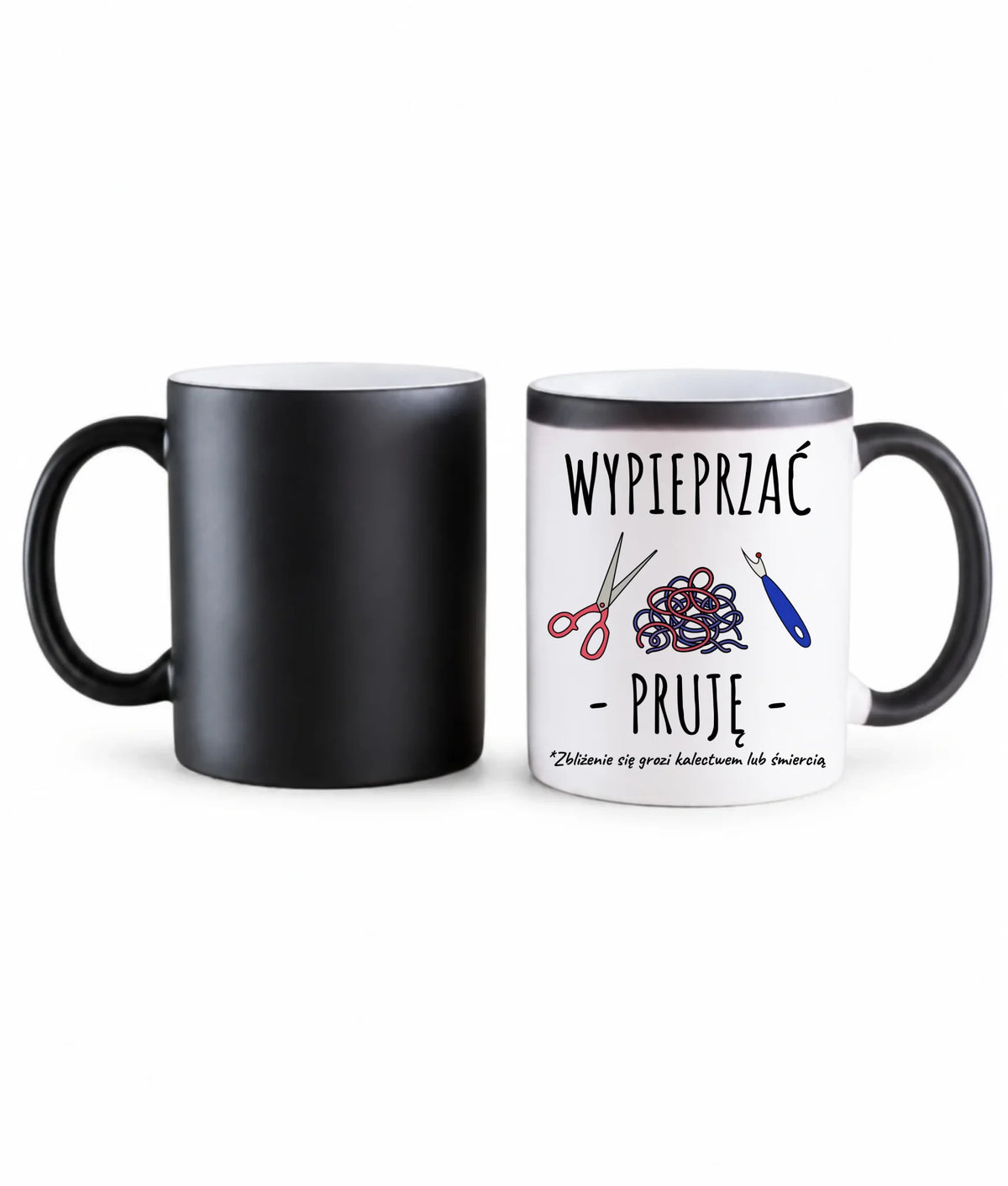 Kubek magiczny szyciowy dla krawcowej - Wypieprzać, pruję HS08