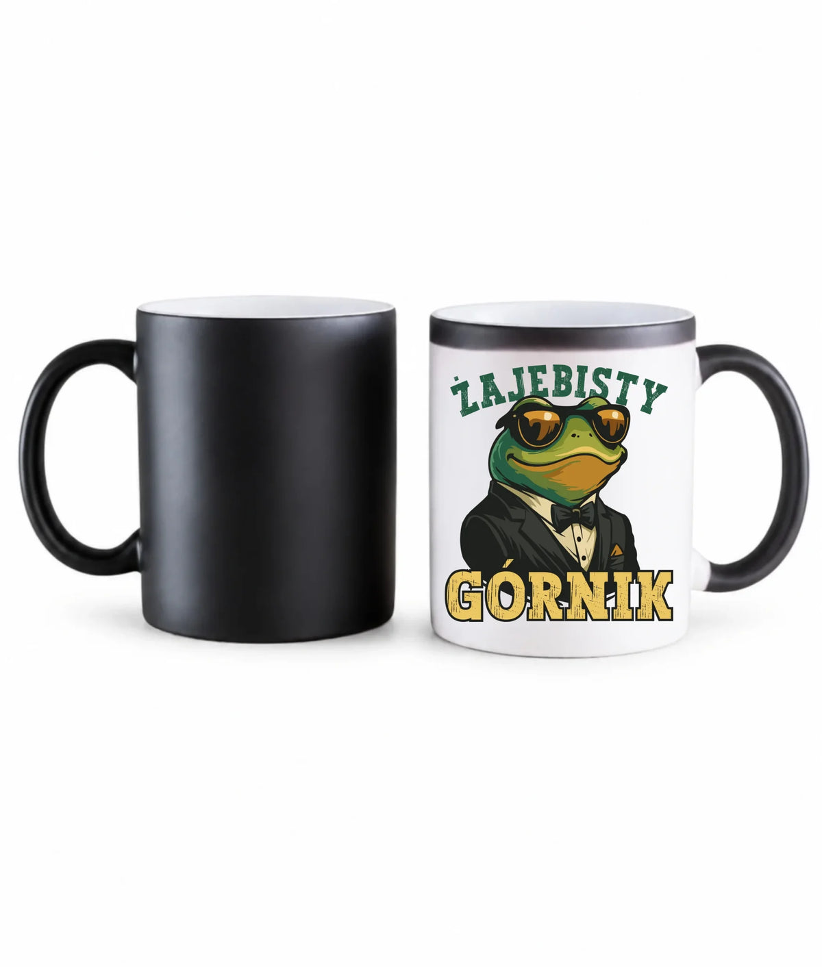 Kubek magiczny dla górnika - Żajebisty Górnik