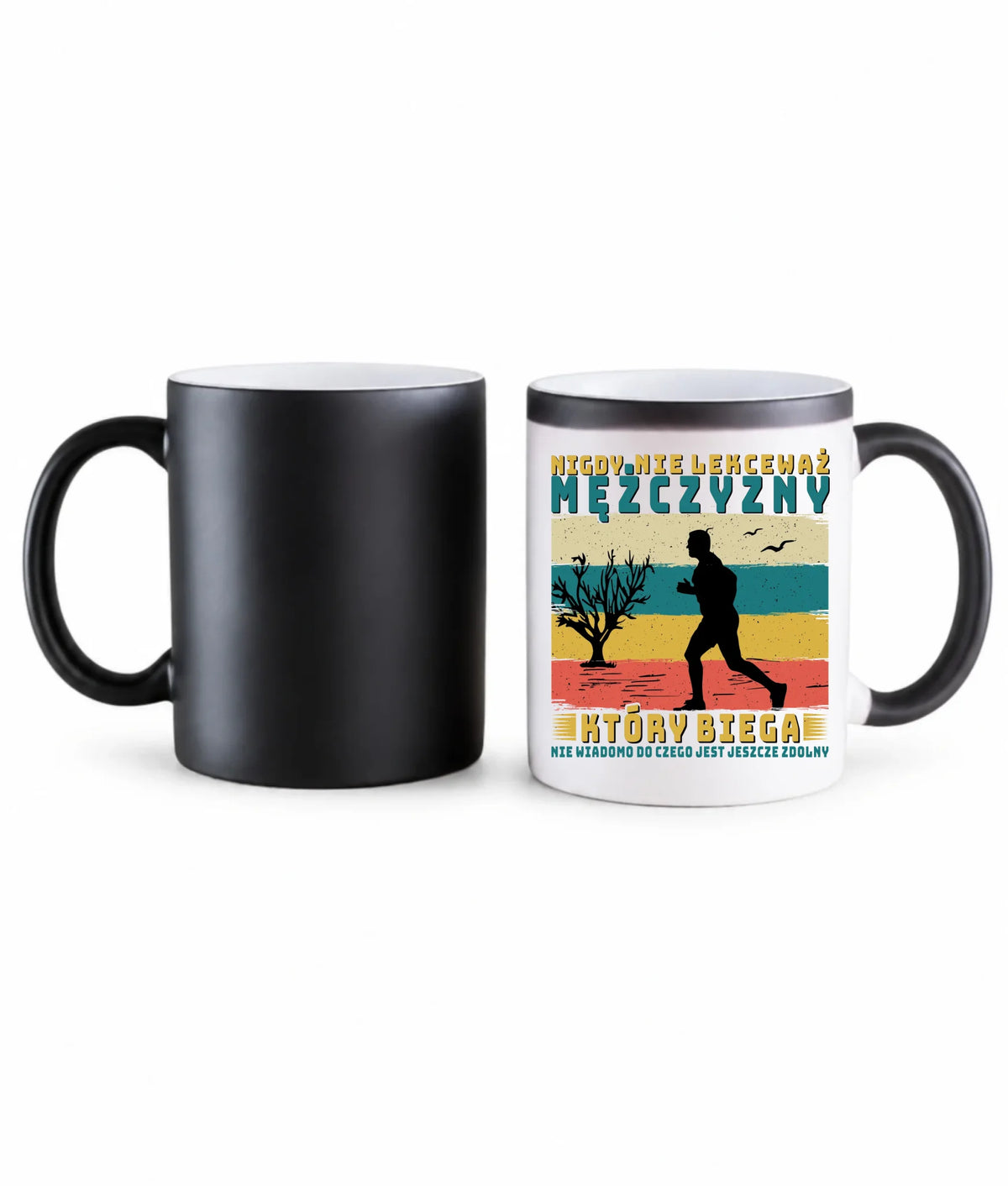 Kubek magiczny dla biegacza - Nigdy nie lekceważ HB03