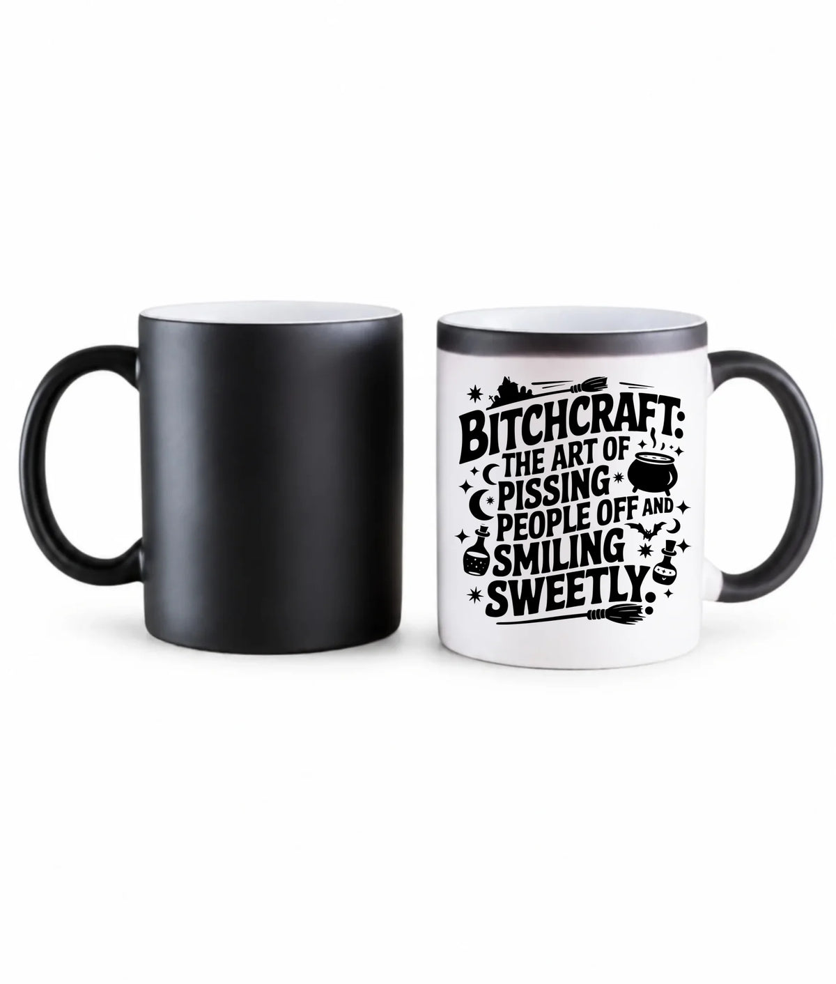 Kubek magiczny na Halloween - Bitchcraft HL25
