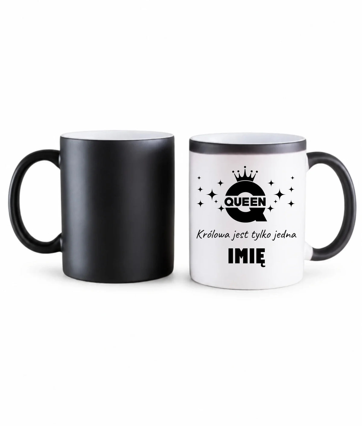 Kubek magiczny dla niej - Queen Królowa jest tylko jedna - personalizowany W40