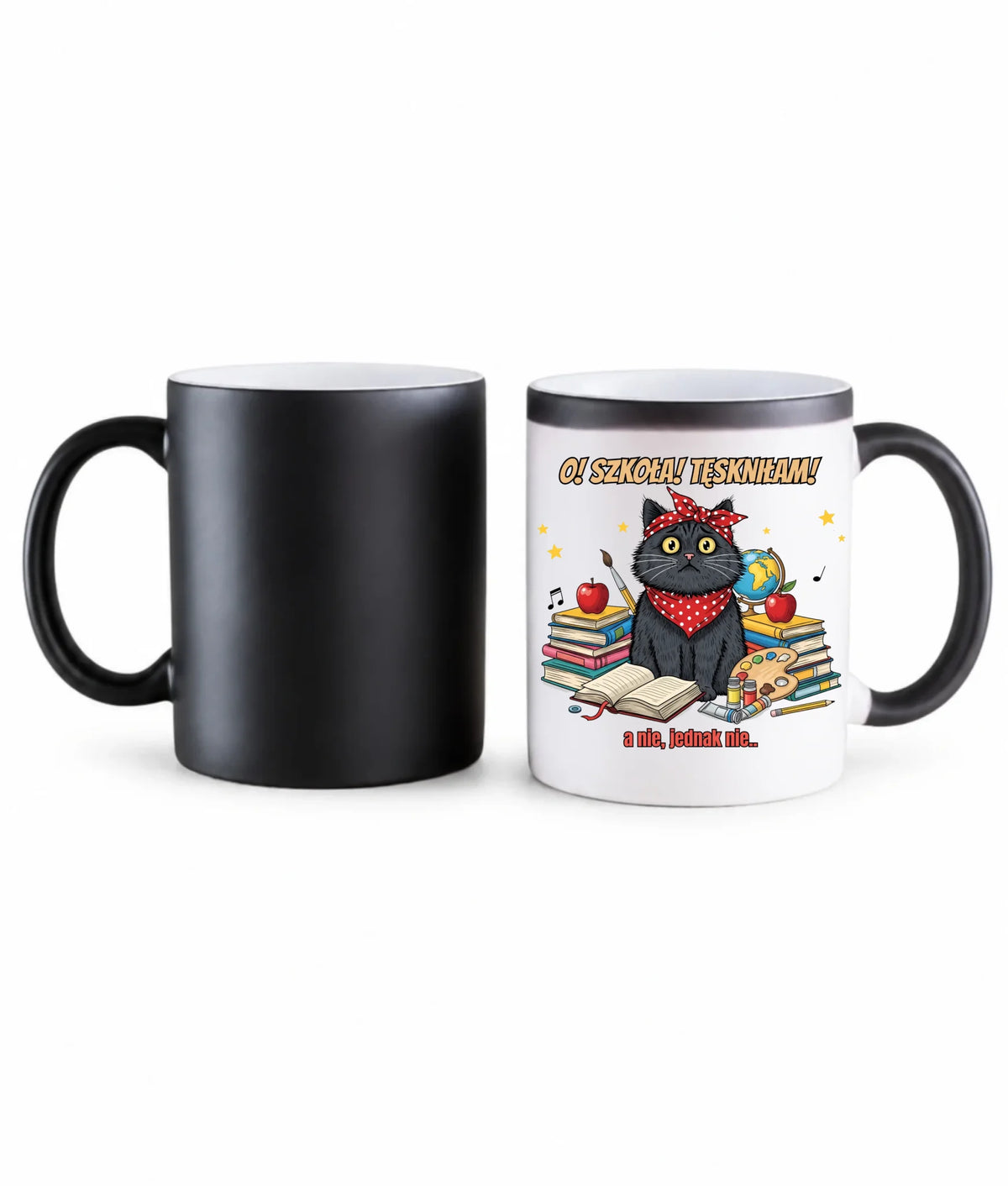Kubek magiczny szkolny O! Szkoła! Tęskniłam! a nie, jednak nie... SZ12