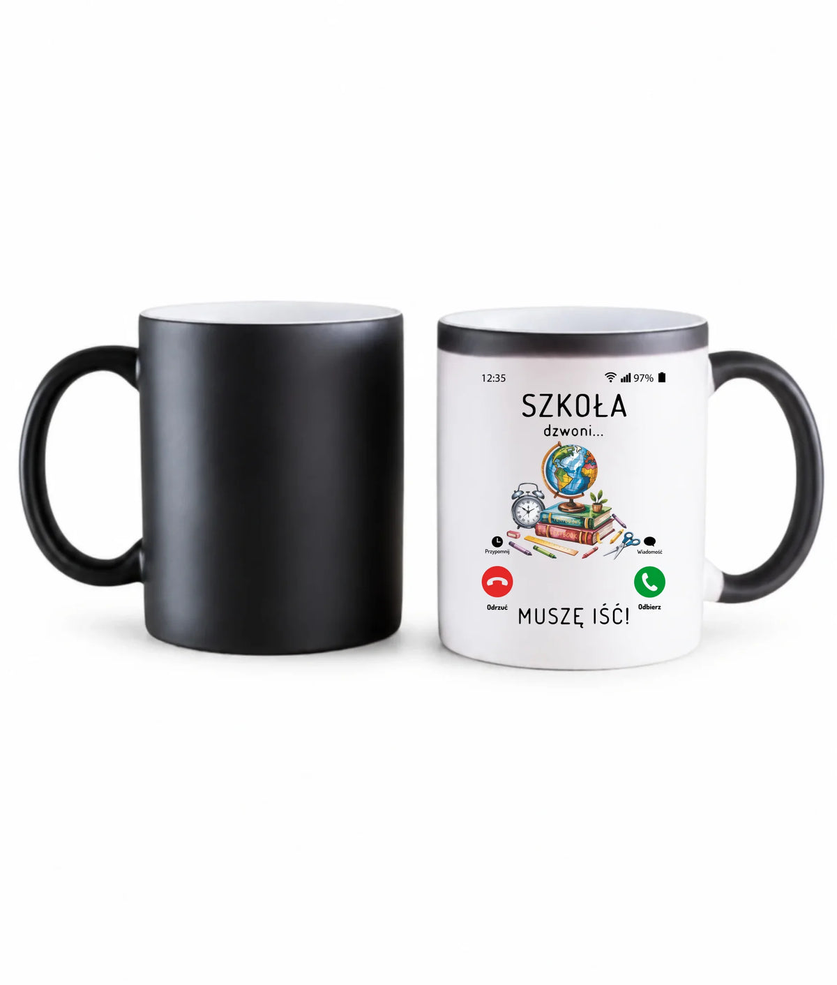 Kubek magiczny Szkoła dzwoni muszę iść SZ09