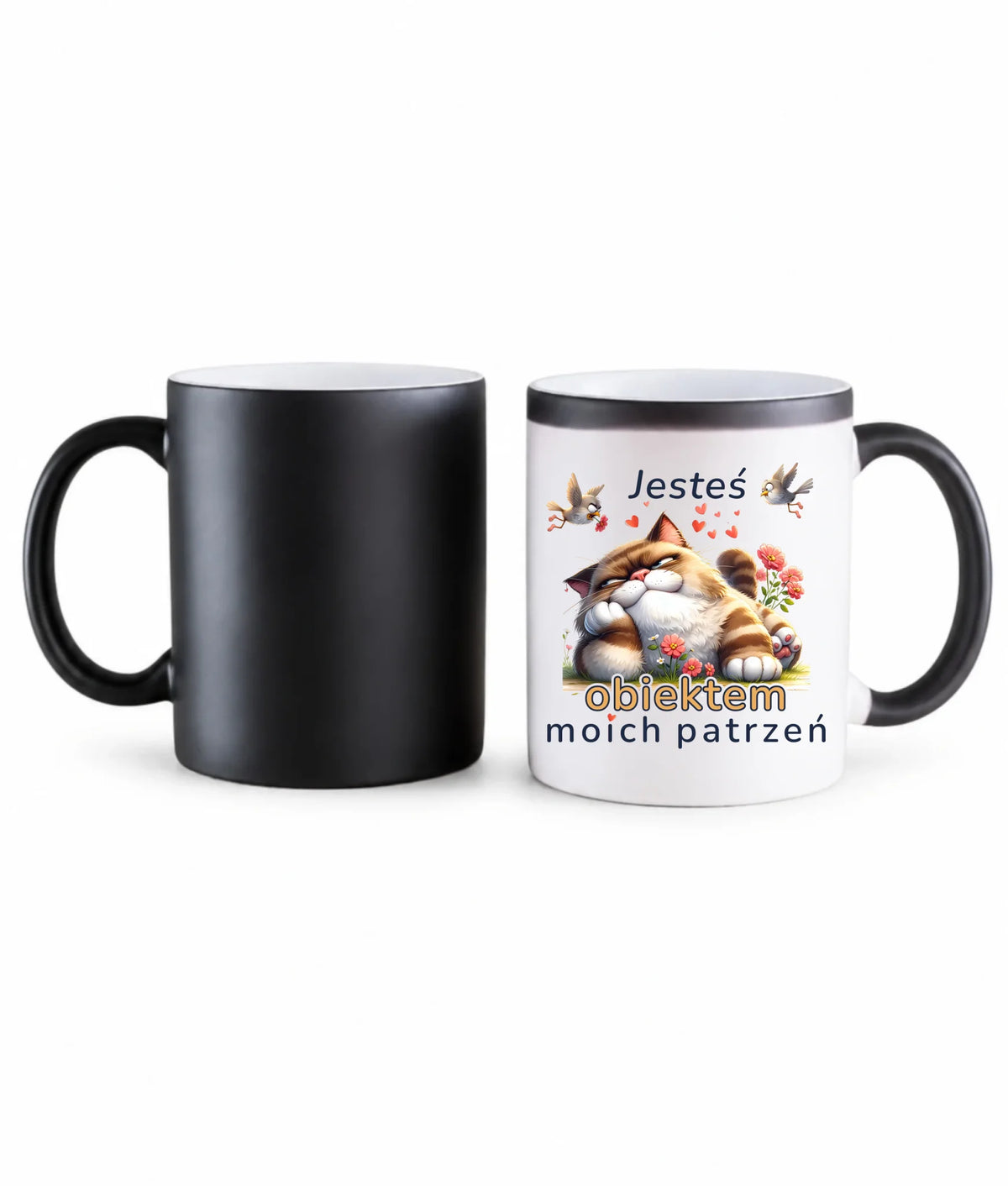 Kubek magiczny dla par - Jesteś obiektem moich patrzeń W68