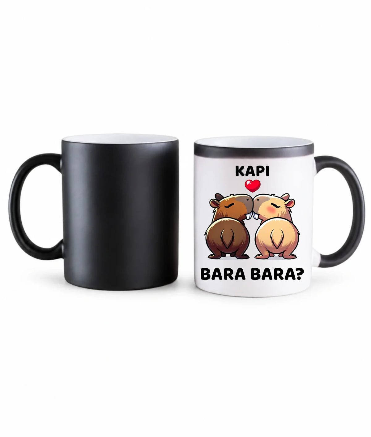 Kubek magiczny dla par - Kapibara bara bara W86