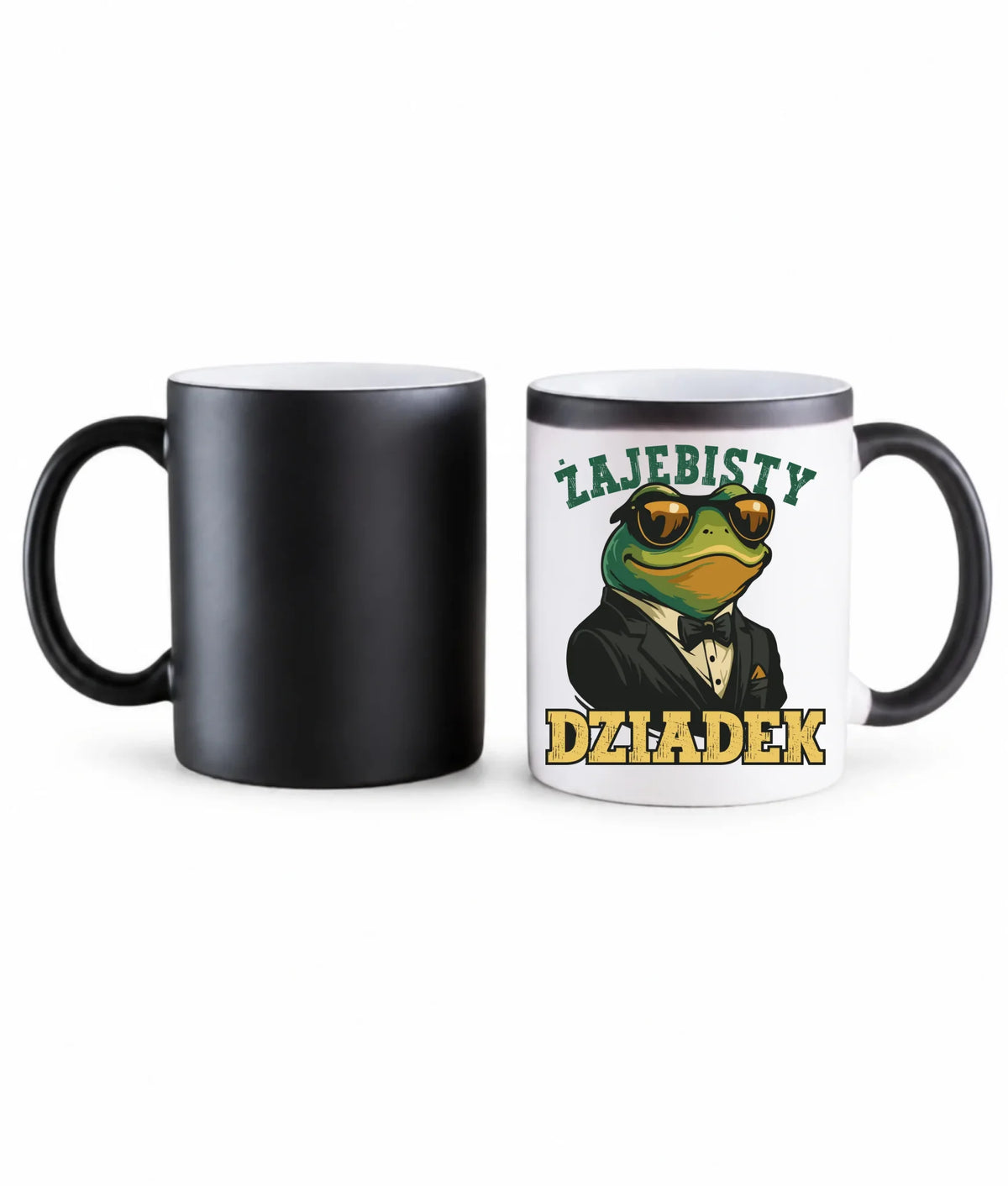 Kubek magiczny dla dziadka - Żajebisty dziadek D42