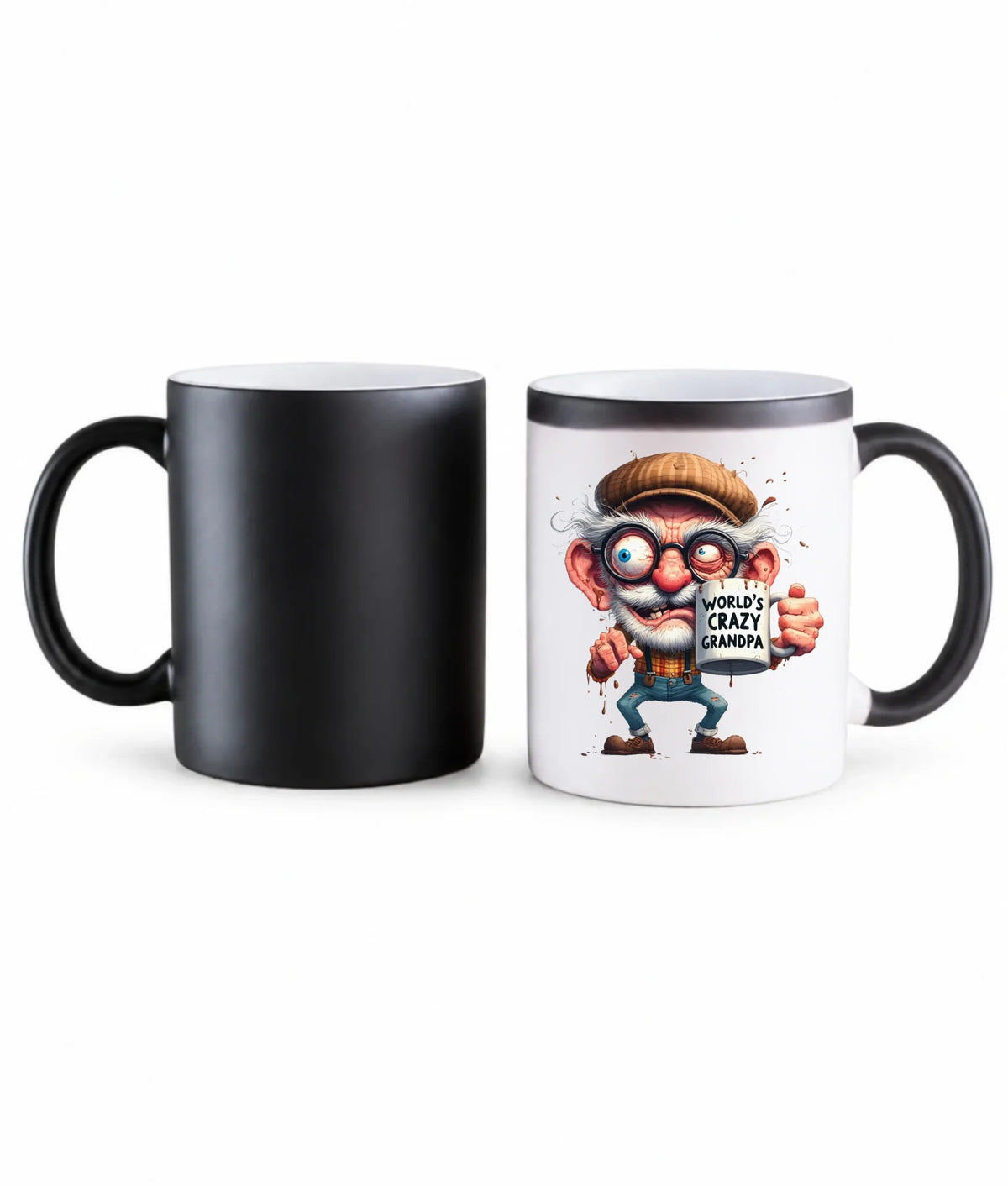 Kubek magiczny dla dziadka - Crazy grandpa D38