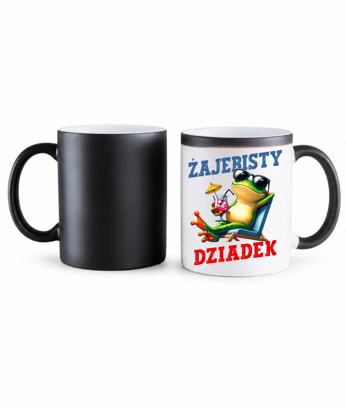 Kubek magiczny dla dziadka - Żajebisty dziadek D27