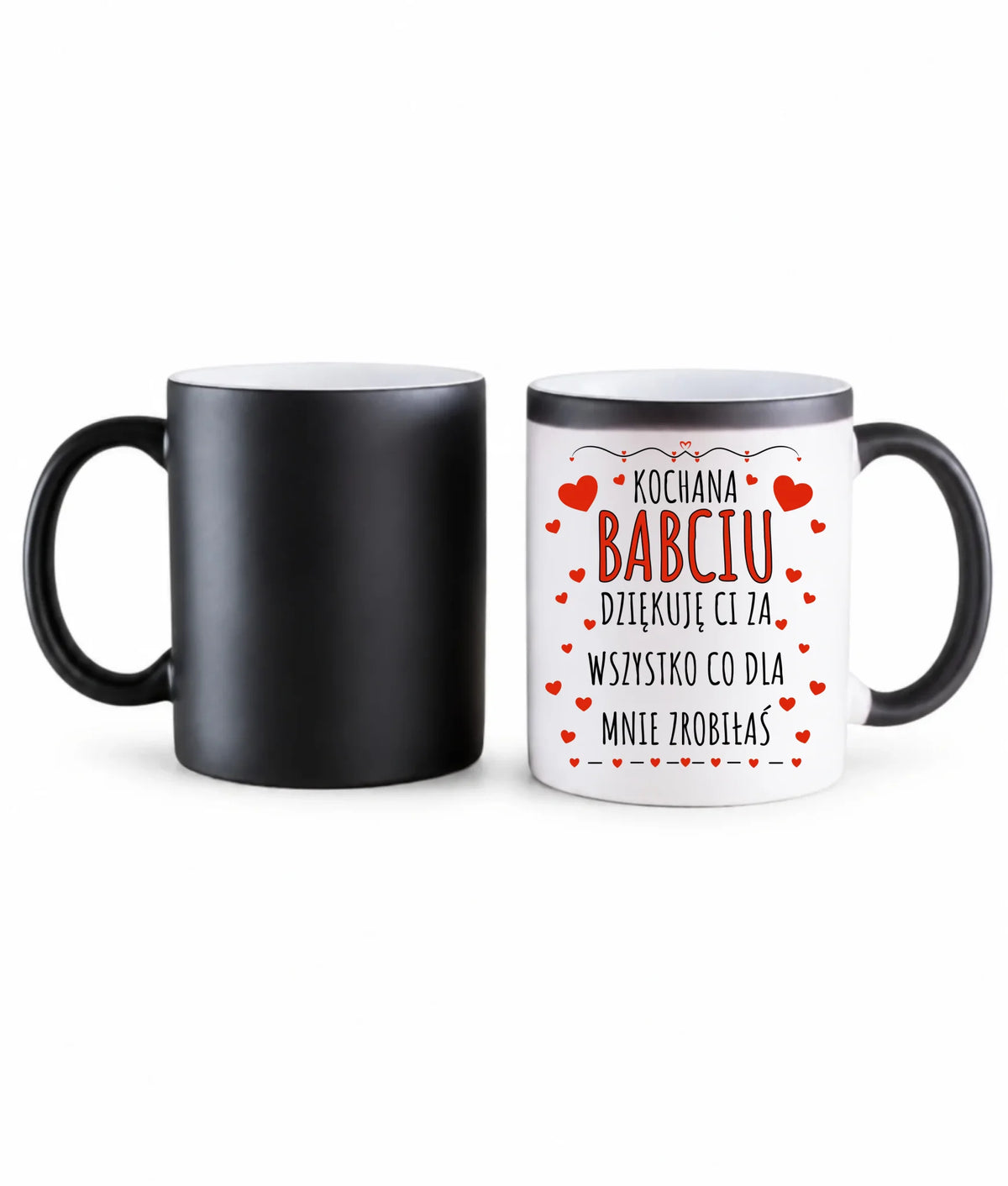 Kubek magiczny dla babci - Kochana Babciu dziękuję Ci B21
