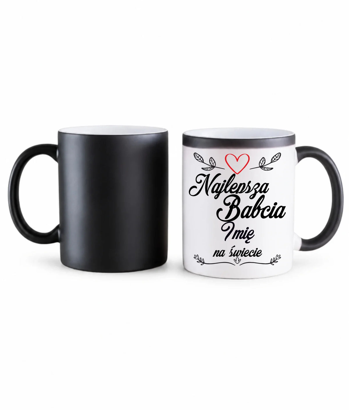 Kubek magiczny dla babci - Najlepsza Babcia na Świecie - personalizowany B12