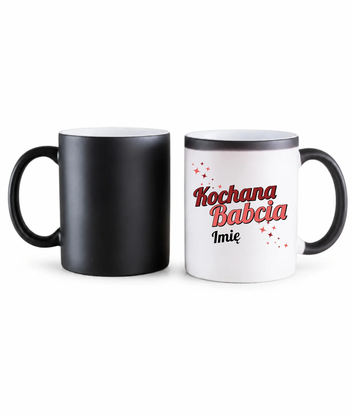 Kubek magiczny dla babci - Kochana Babcia - personalizowany B05