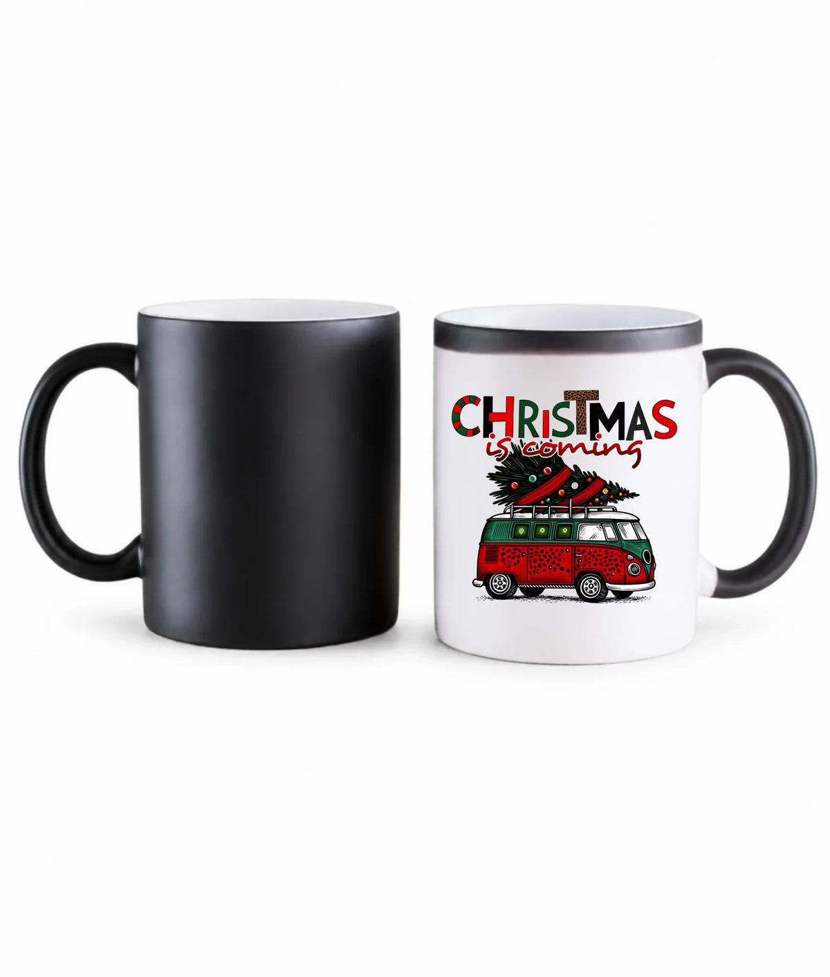 Kubek magiczny świąteczny - Kamper Christmas is coming BN42