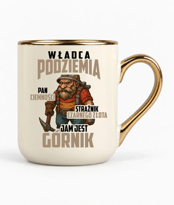 Kubek elegant dla górnika - Strażnik czarnego złota