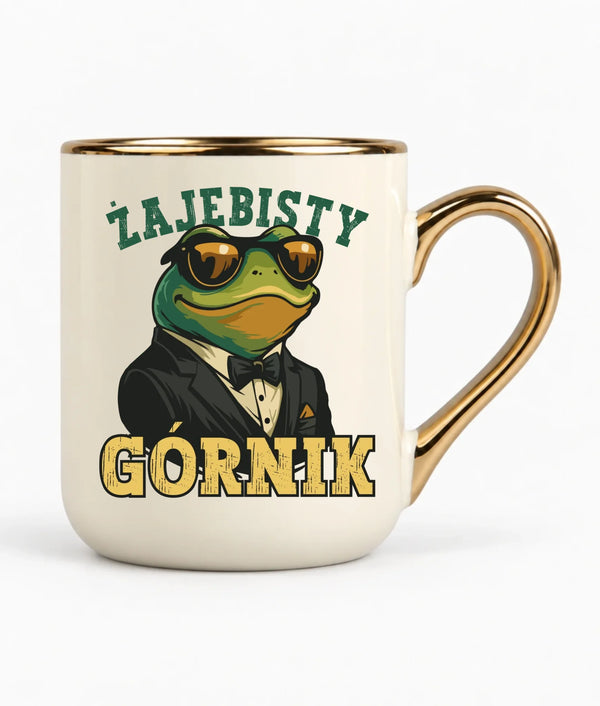 Kubek elegant dla górnika - Żajebisty Górnik
