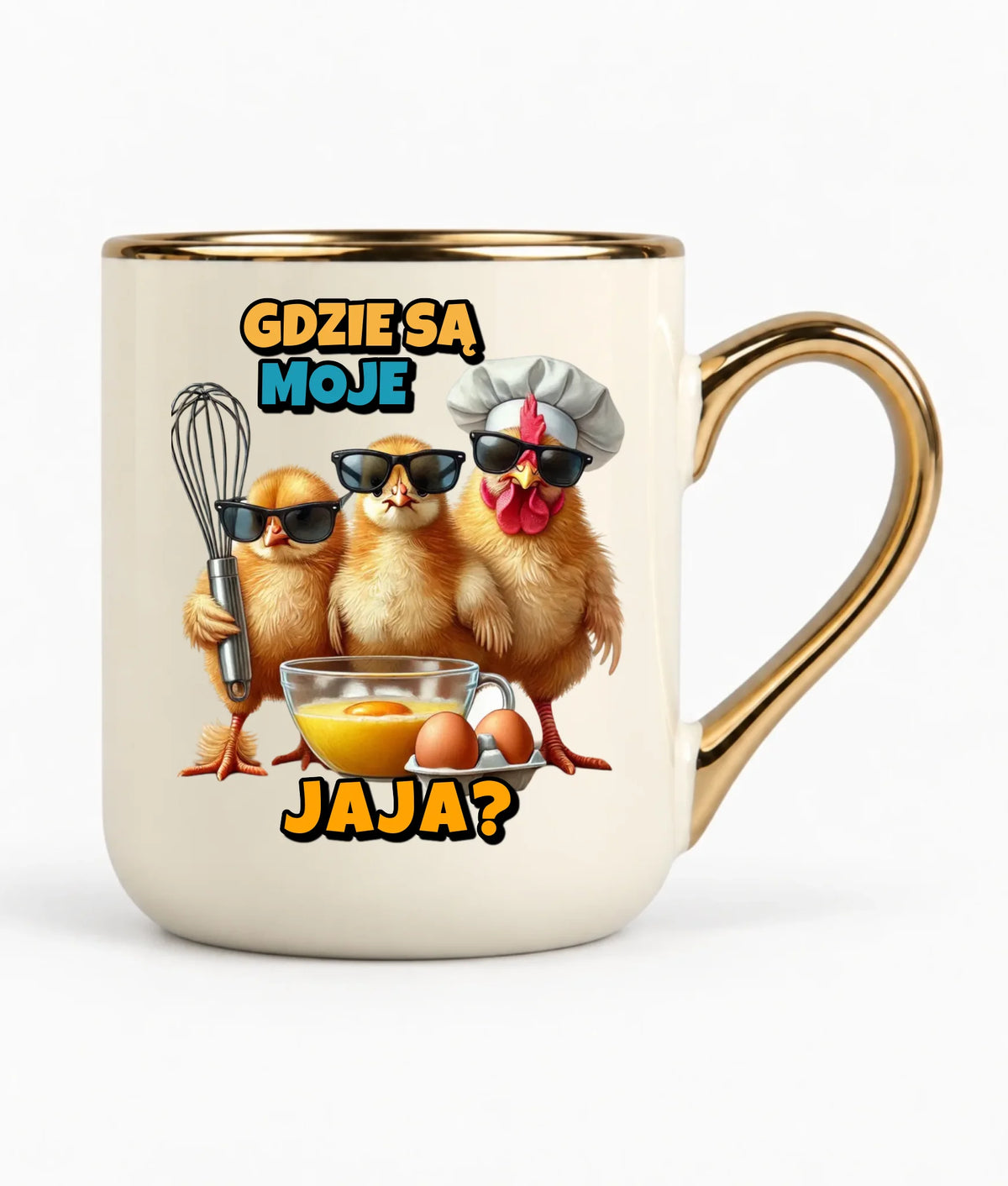 Gdzie są moje jaja? | Kubek elegant na Wielkanoc WN27