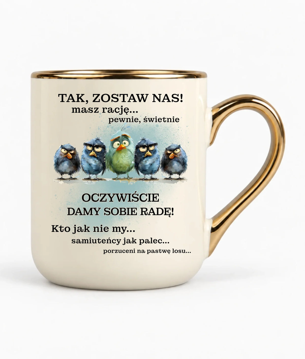 Kubek elegant na odejście z pracy - Tak, zostaw nas!