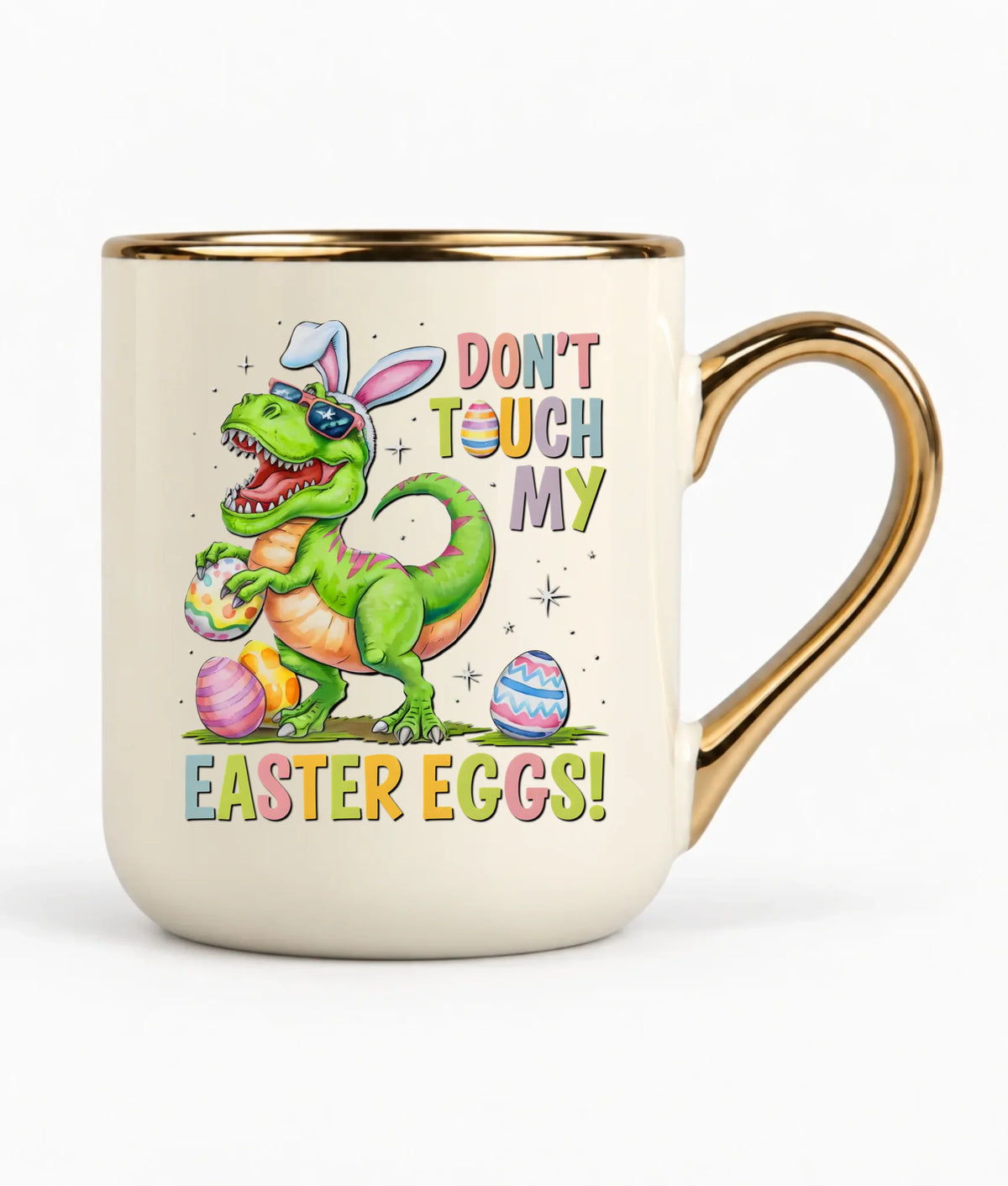 Don't touch my easter eggs | Kubek elegant na Wielkanoc WN34