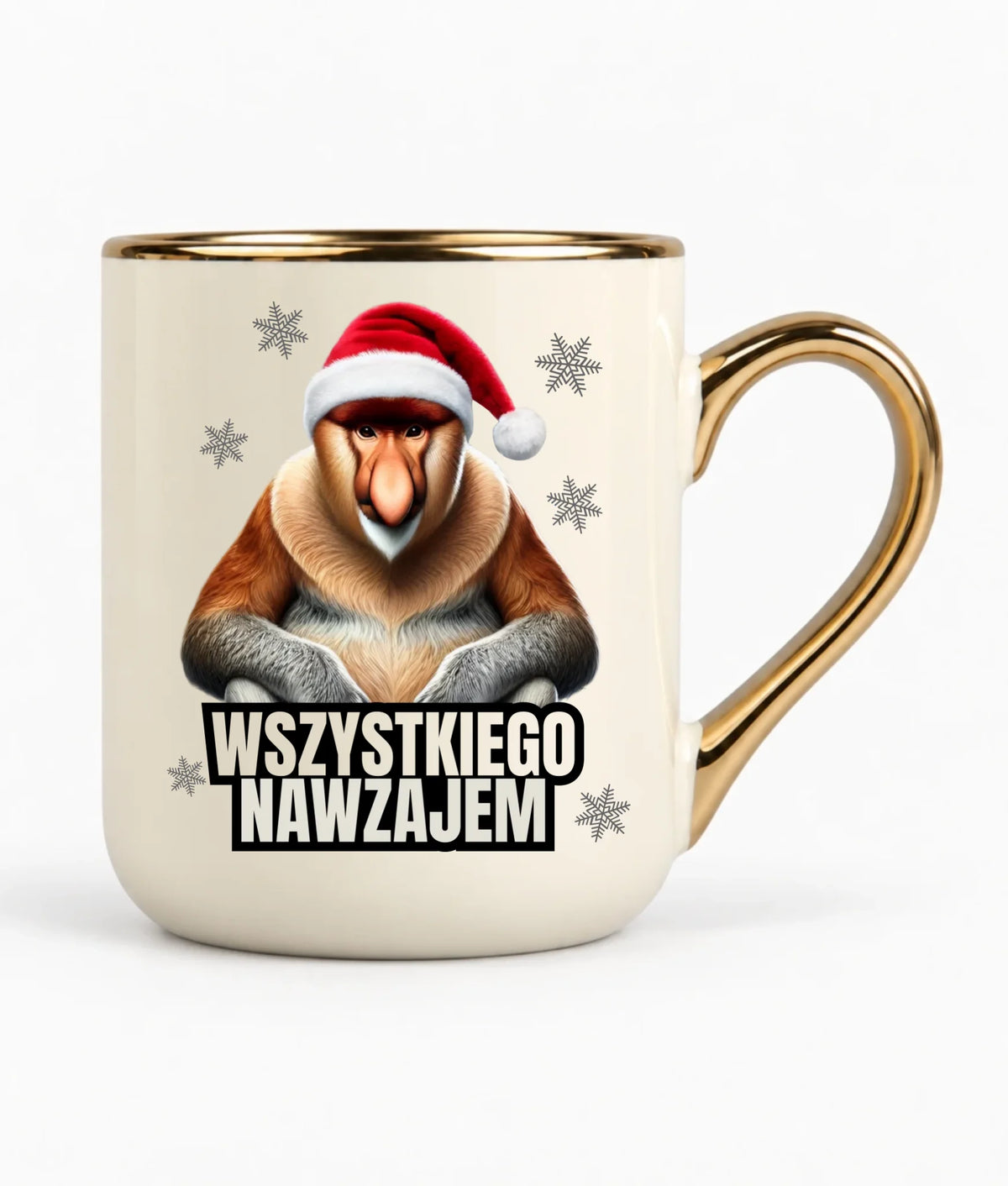 Kubek elegant świąteczny - Janusz Nosacz - Nawzajem BN110